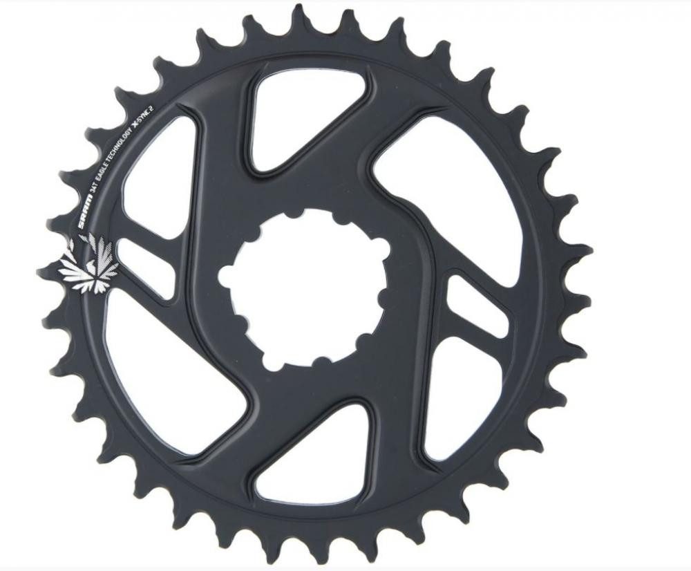Kettenschaltung SRAM Kettenblatt X-Sync Eagle CF/Stahl 34T / 3 mm / Aluminium - 3 mm