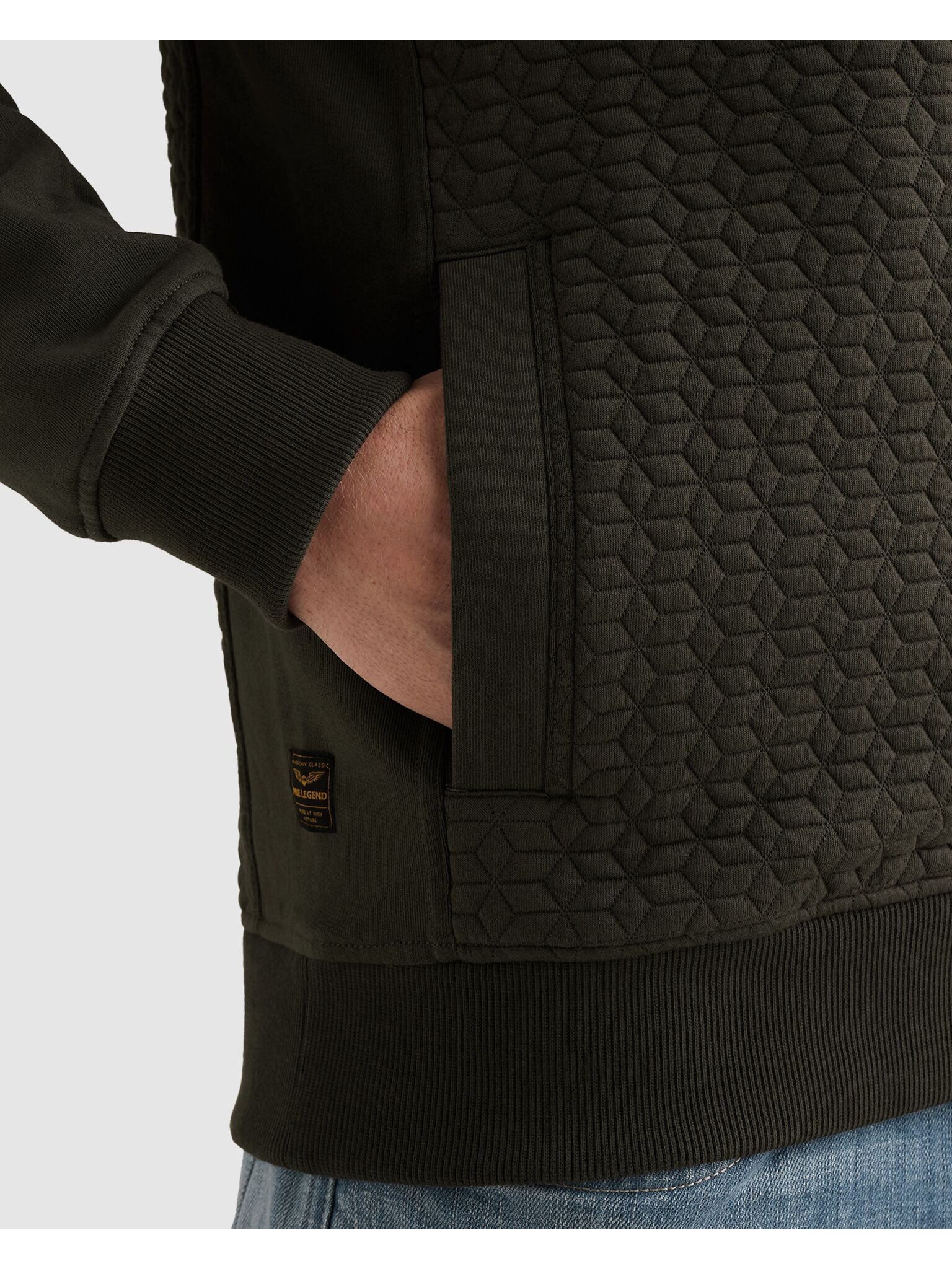 PME LEGEND Sweatjacke mit Vordertaschen