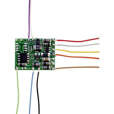 TAMS Elektronik Modelleisenbahn-Weichenantriebe Lokdecoder für Wechselstrommotoren, MM und DCC