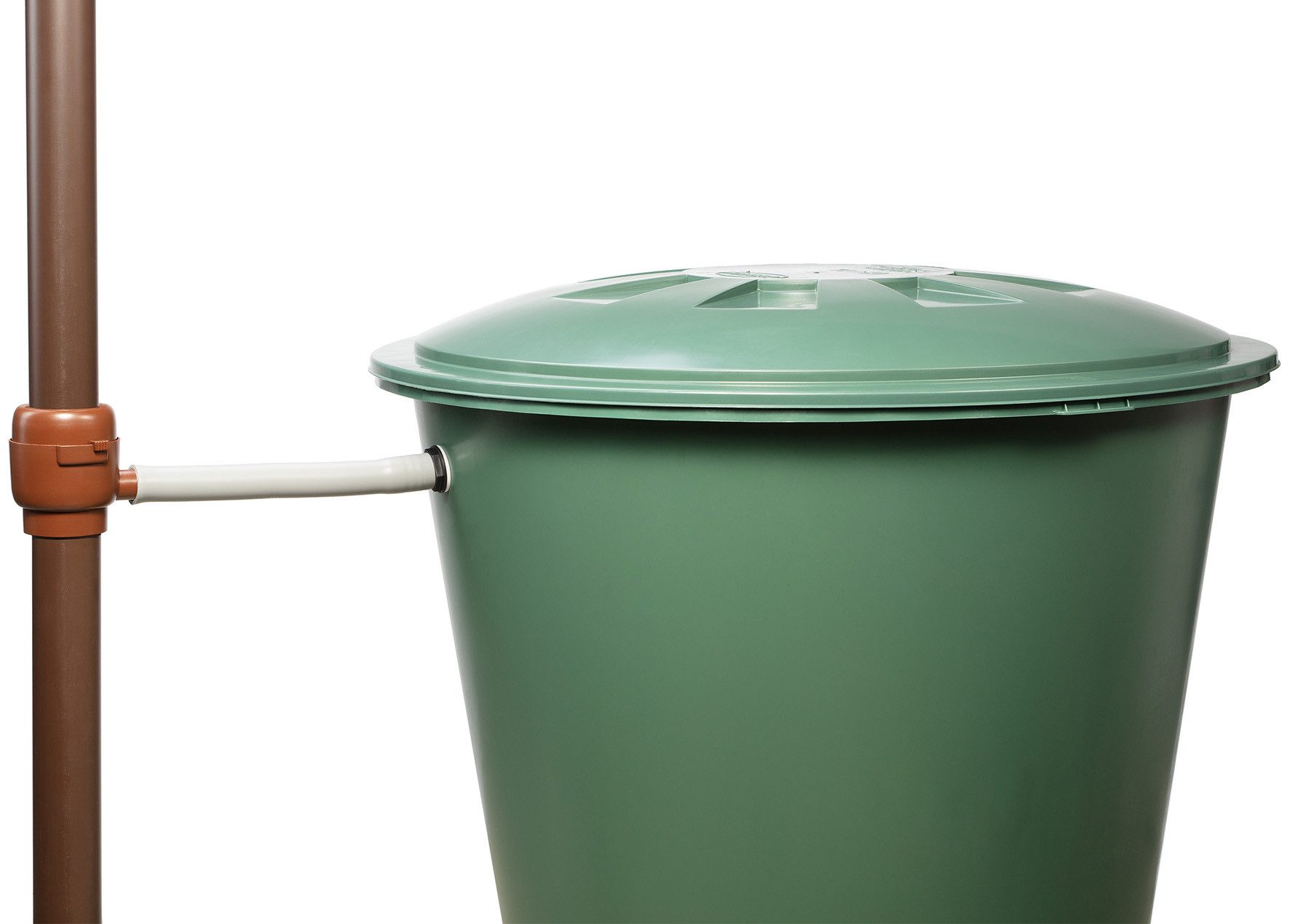 GARANTIA Regentonne Füllautomat Mini DN 50-60 braun inkl. Filtereinsatz