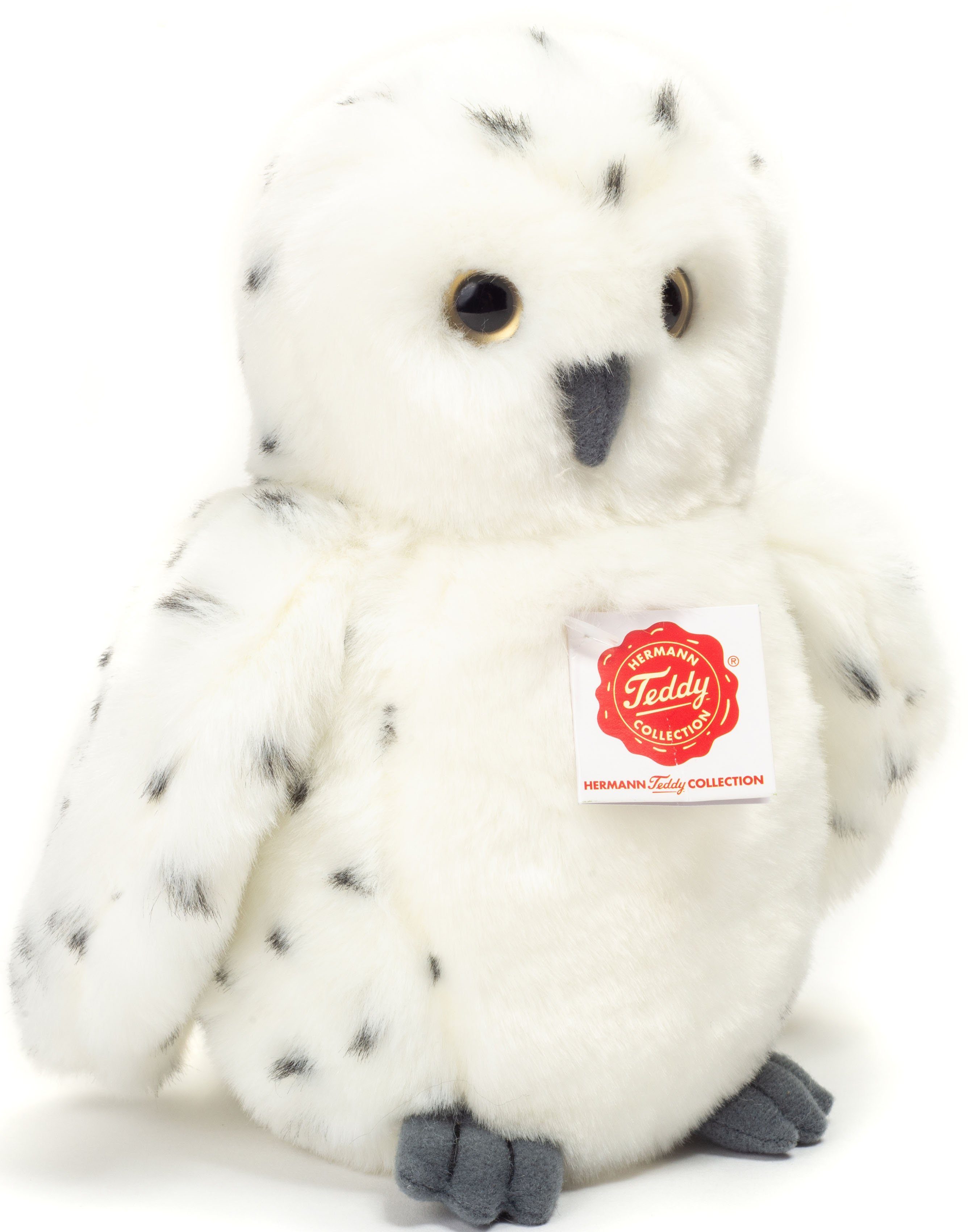 Teddy Hermann® Kuscheltier Schneeeule, 20 cm, zum Teil aus recyceltem Material