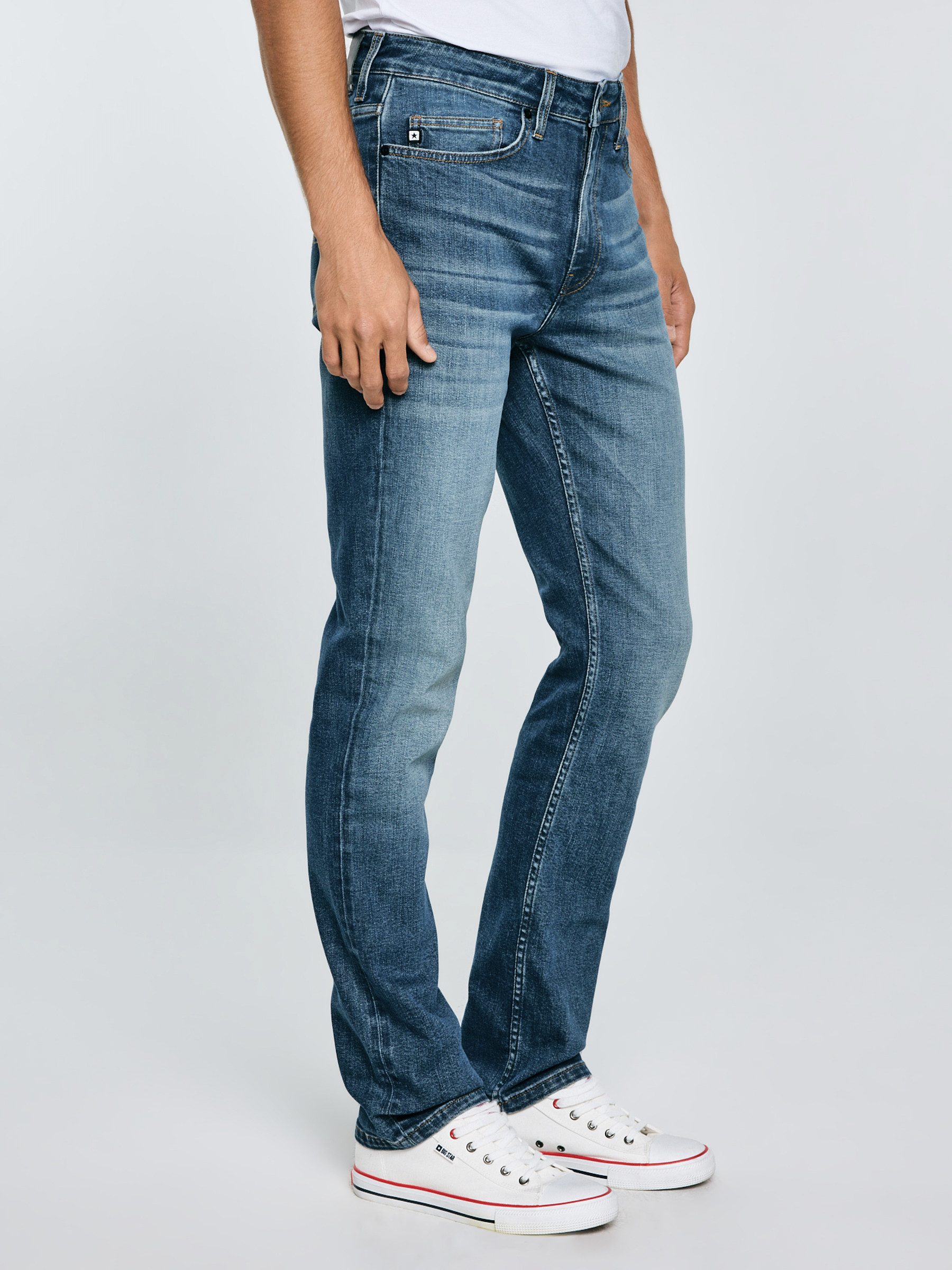 BIG STAR Slim-fit-Jeans TERRY HIGH WAIST hohe Leibhöhe