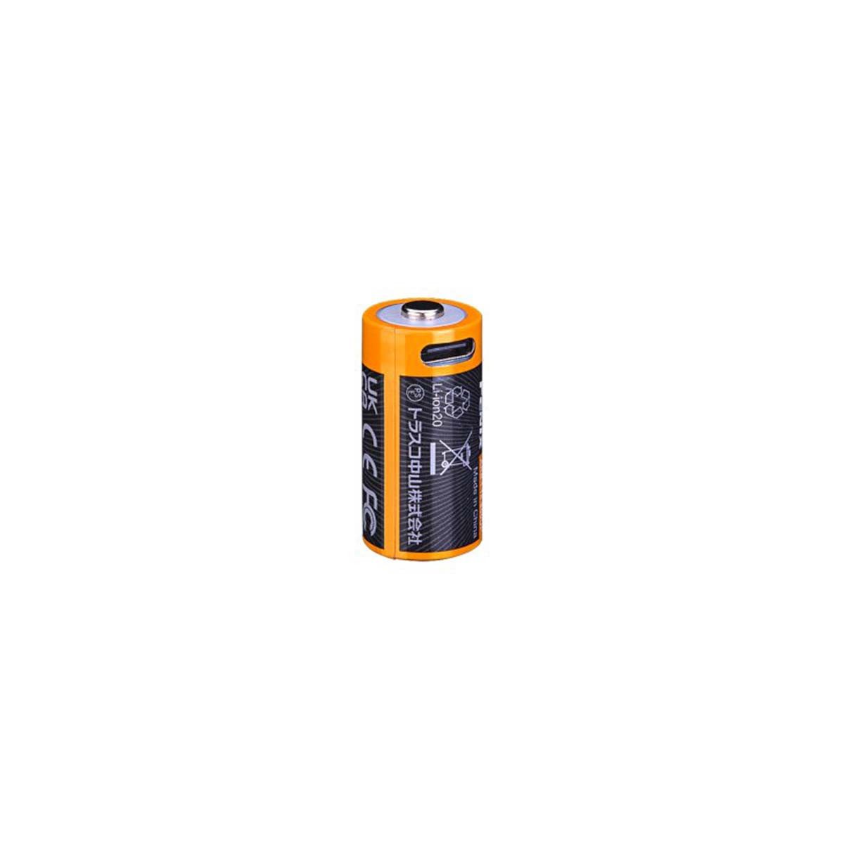 Fenix ARB-L16-800UP 16340 Li-Ion Akku 800mAh mit USB Akku