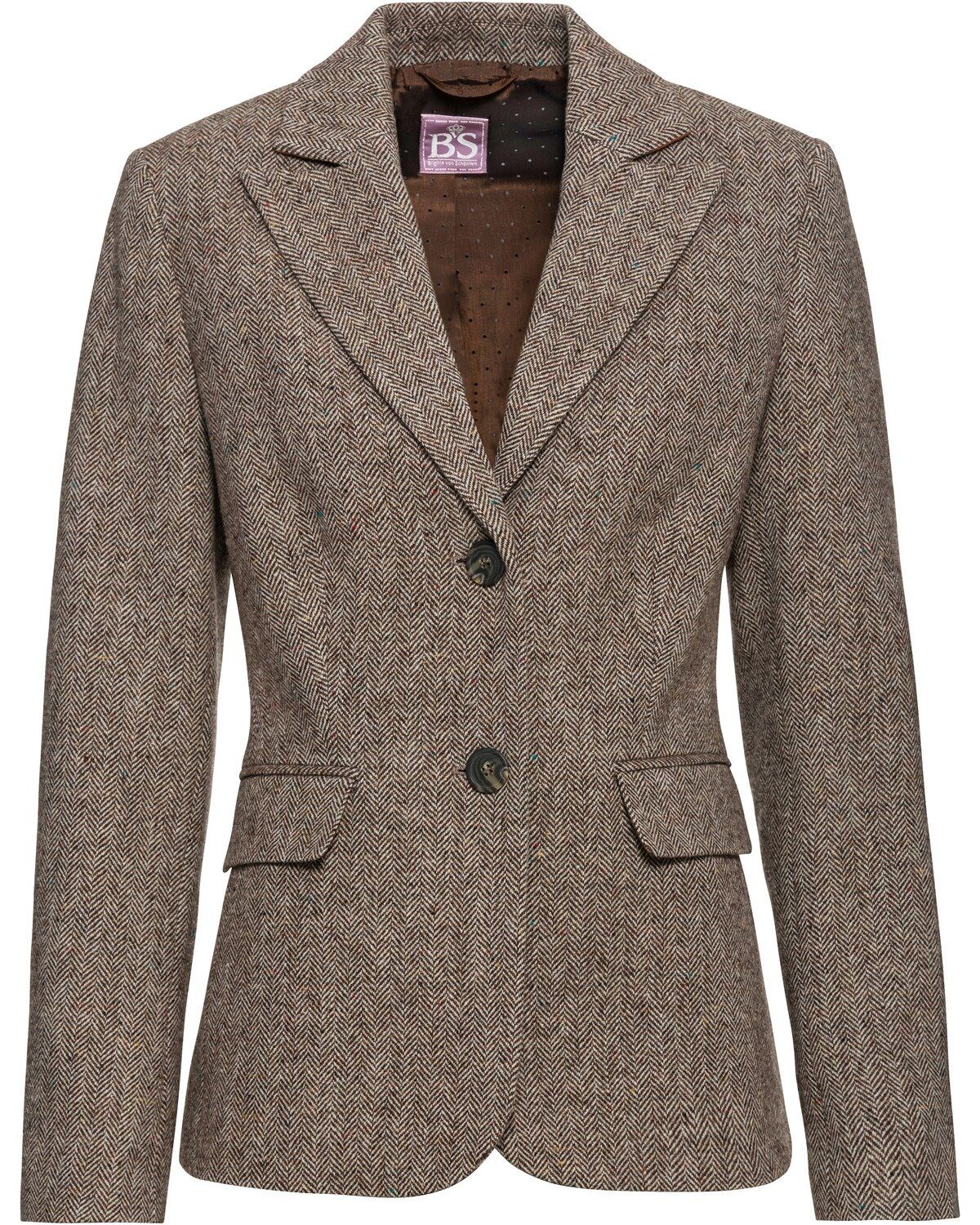 Brigitte von Schönfels Jackenblazer Fischgrat-Blazer günstig online kaufen