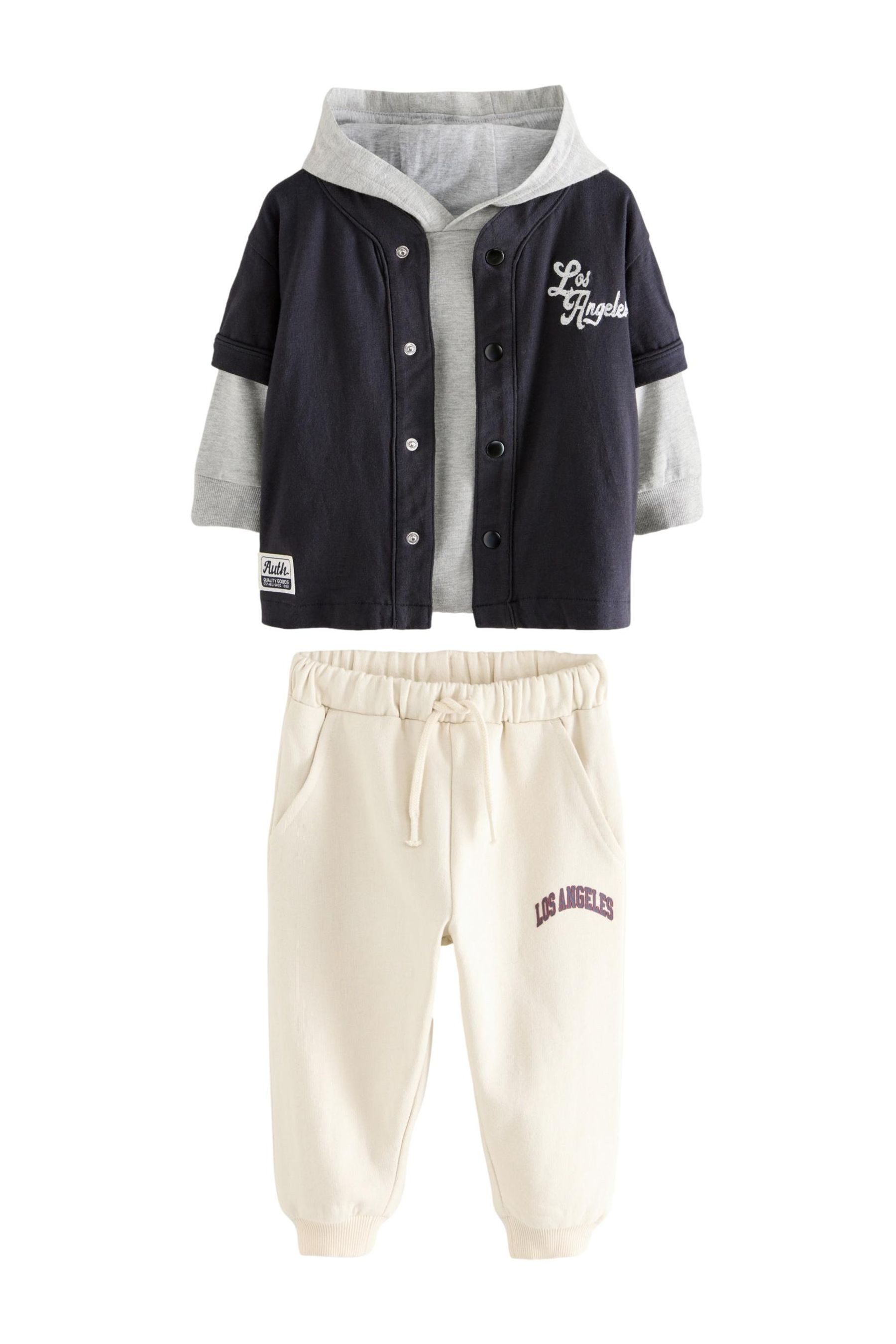 Next Jogginganzug College-Jogginganzug mit Hoodie 100 % günstig online kaufen