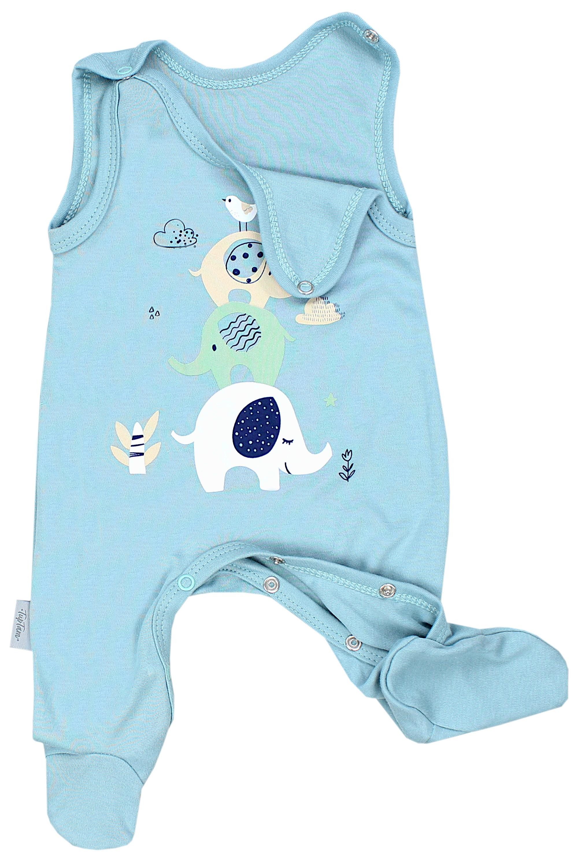 TupTam Strampler TupTam Baby Mädchen Jungen Strampler mit Langarmshirt Aufdruck Spruch