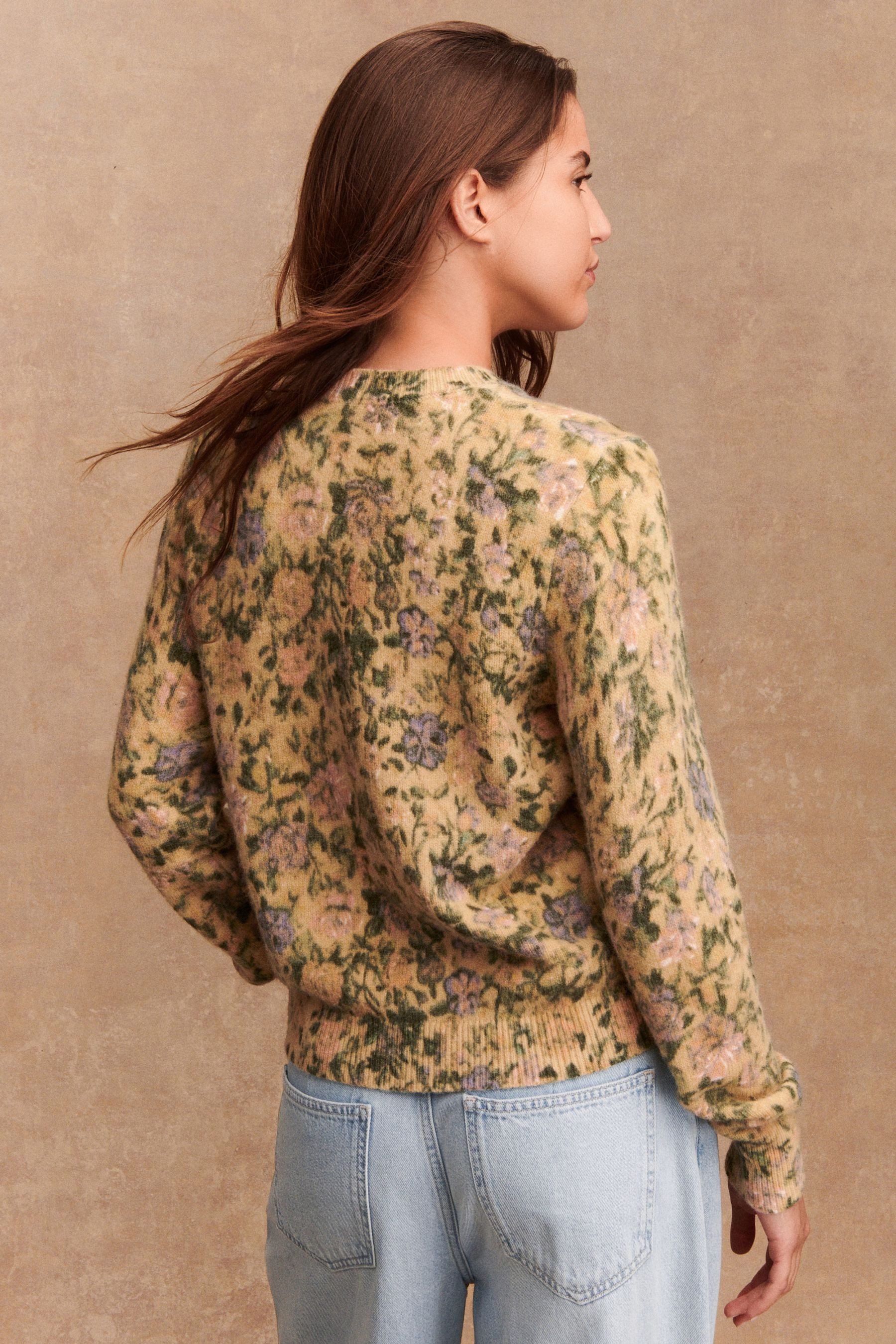 Next Rundhalspullover Rundhalspullover mit Print (1-tlg) günstig online kaufen