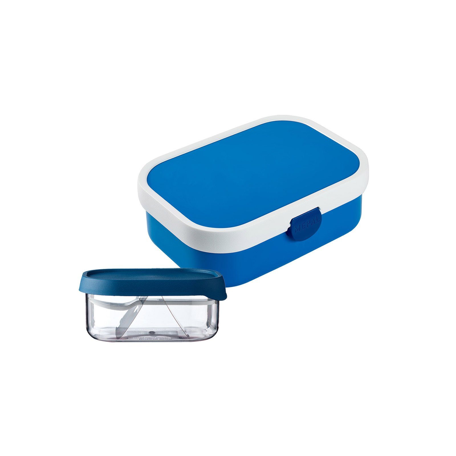 Spülmaschinengeeignet Lunchbox Lunchset Campus 2er (2-tlg), Set, Mepal blau Material-Mix,