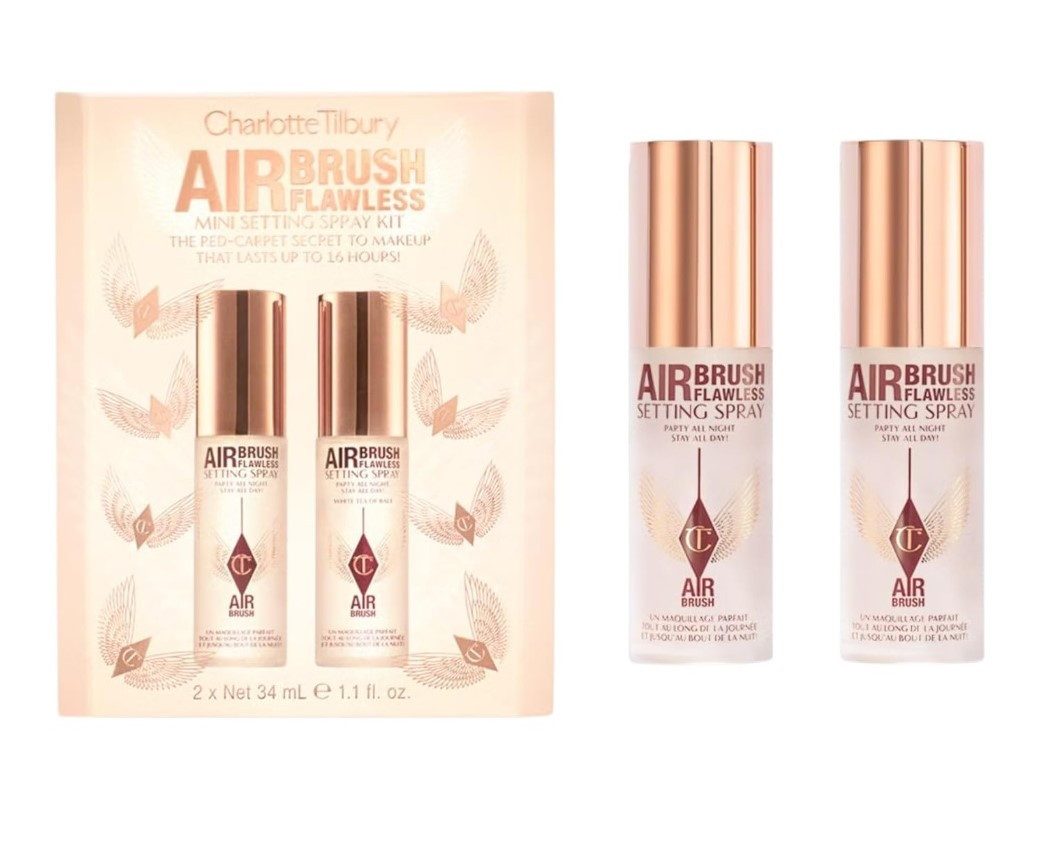 CHARLOTTE TILBURY Fixierspray Mini Set 2x 34ml, 2-tlg.