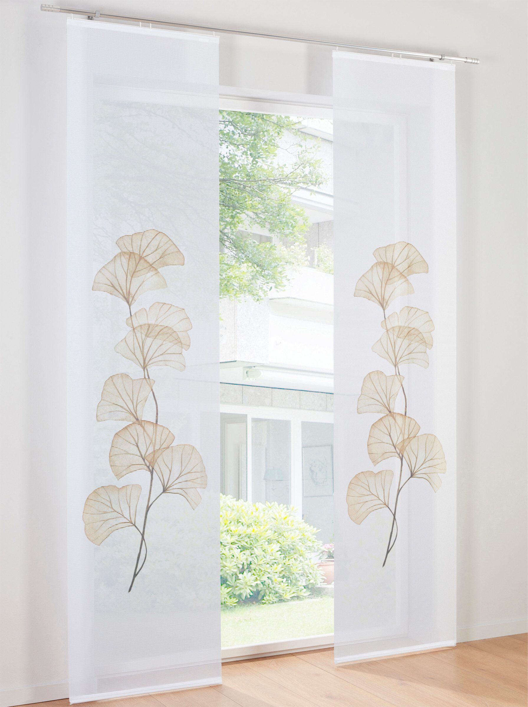 heine Gardine Schiebevorhang, (1 St), halbtransparent, günstig online kaufen