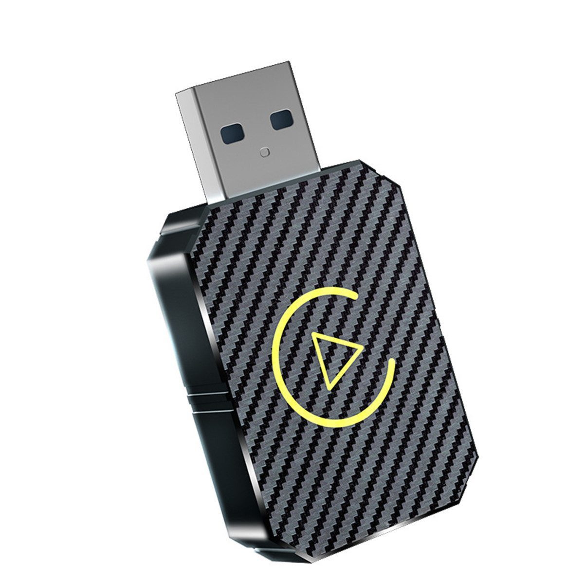 LIANNA Kabelloser Mini-Adapter für Android Auto & CarPlay Adapter Adapter 2,5-mm-Klinke zu Micro-USB, 0 cm, Verwandelt das werkseitig verkabelte CarPlay in ein kabelloses CarPlay