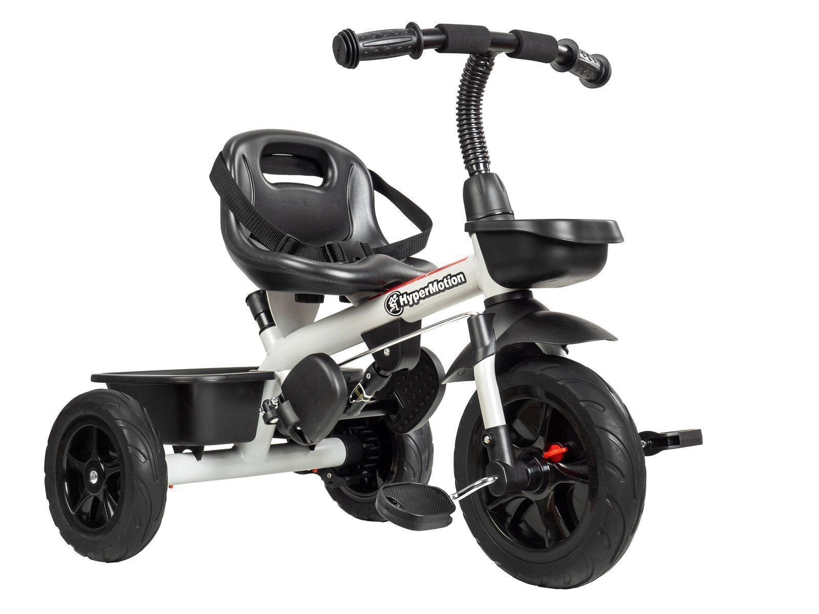HyperMotion Dreirad TOBI VECTOR, breite Vollgummiräder, Schieber, Hellgrau günstig online kaufen