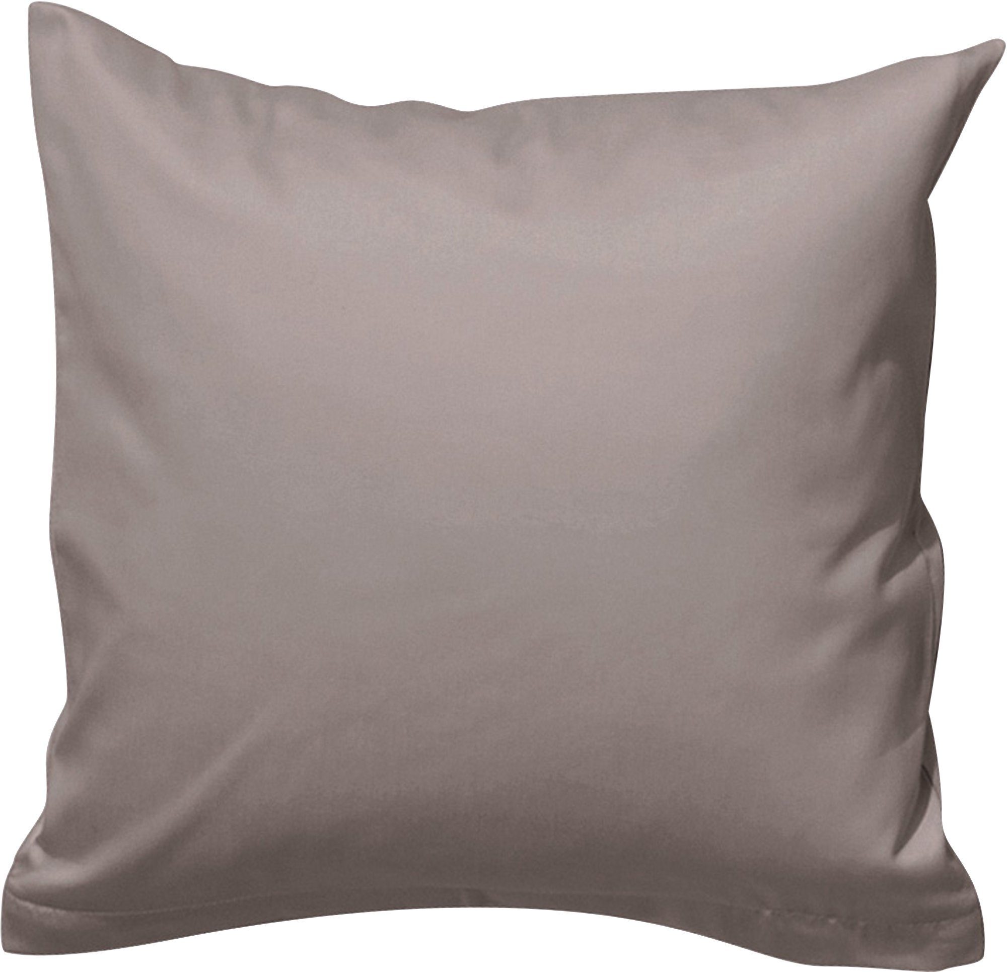 Erwin Müller Kissenbezug Kuschelkissenbezug "Amberg", Mako-Interlock-Jersey Uni