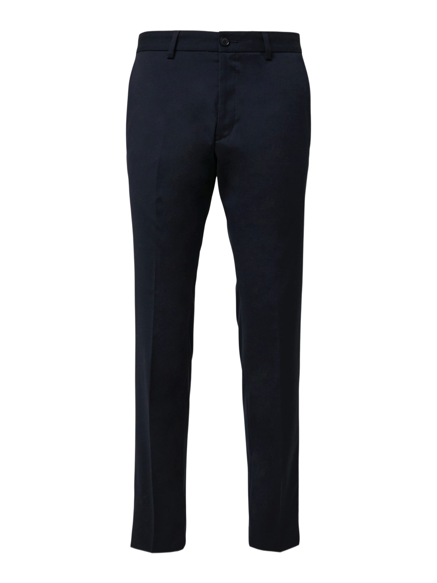 s.Oliver BLACK LABEL Stoffhose blau,Casual,Polyester,Unifarben,Regular Fit,Mittel