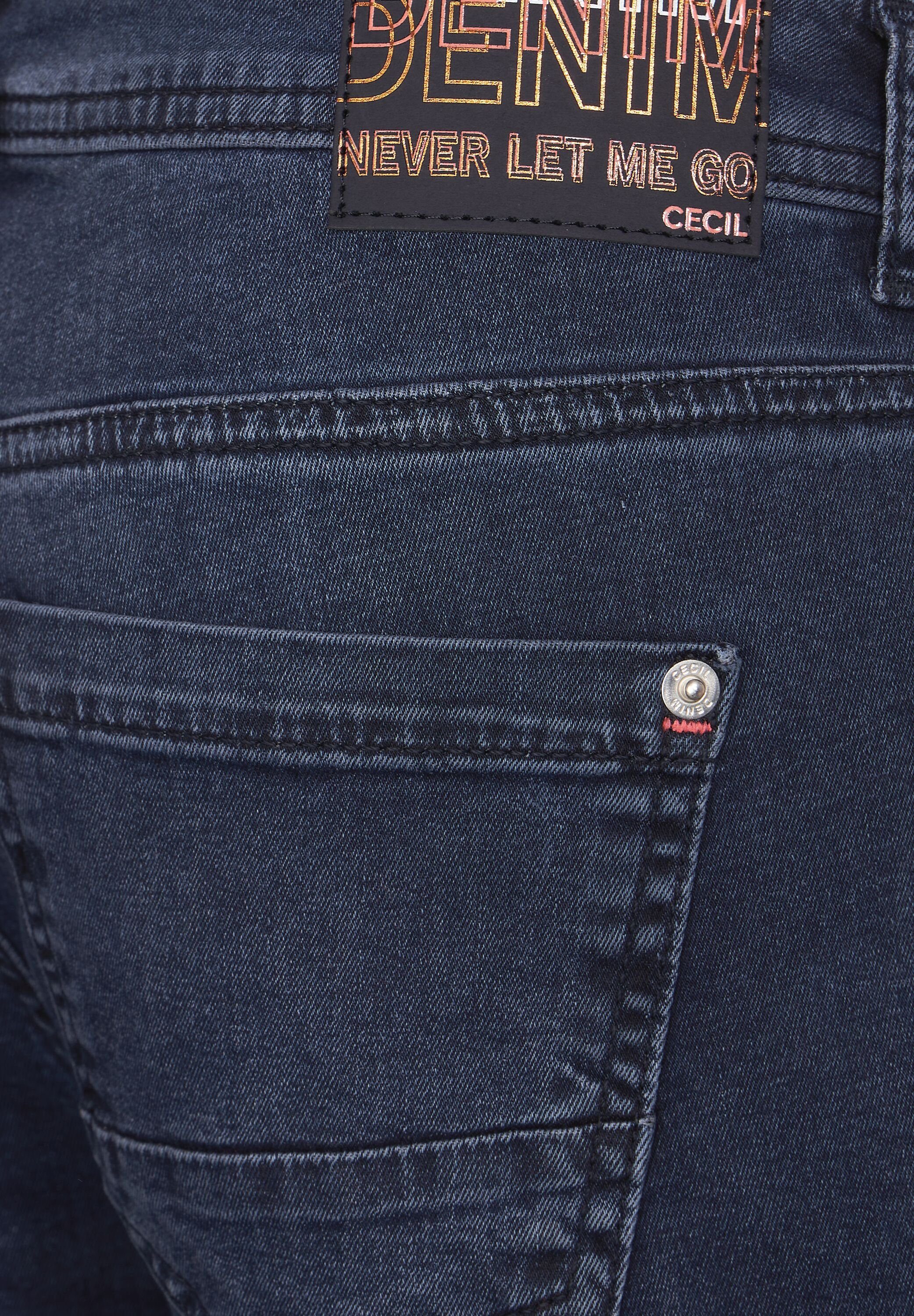 Cecil Gerade Jeans mit Wide Legs