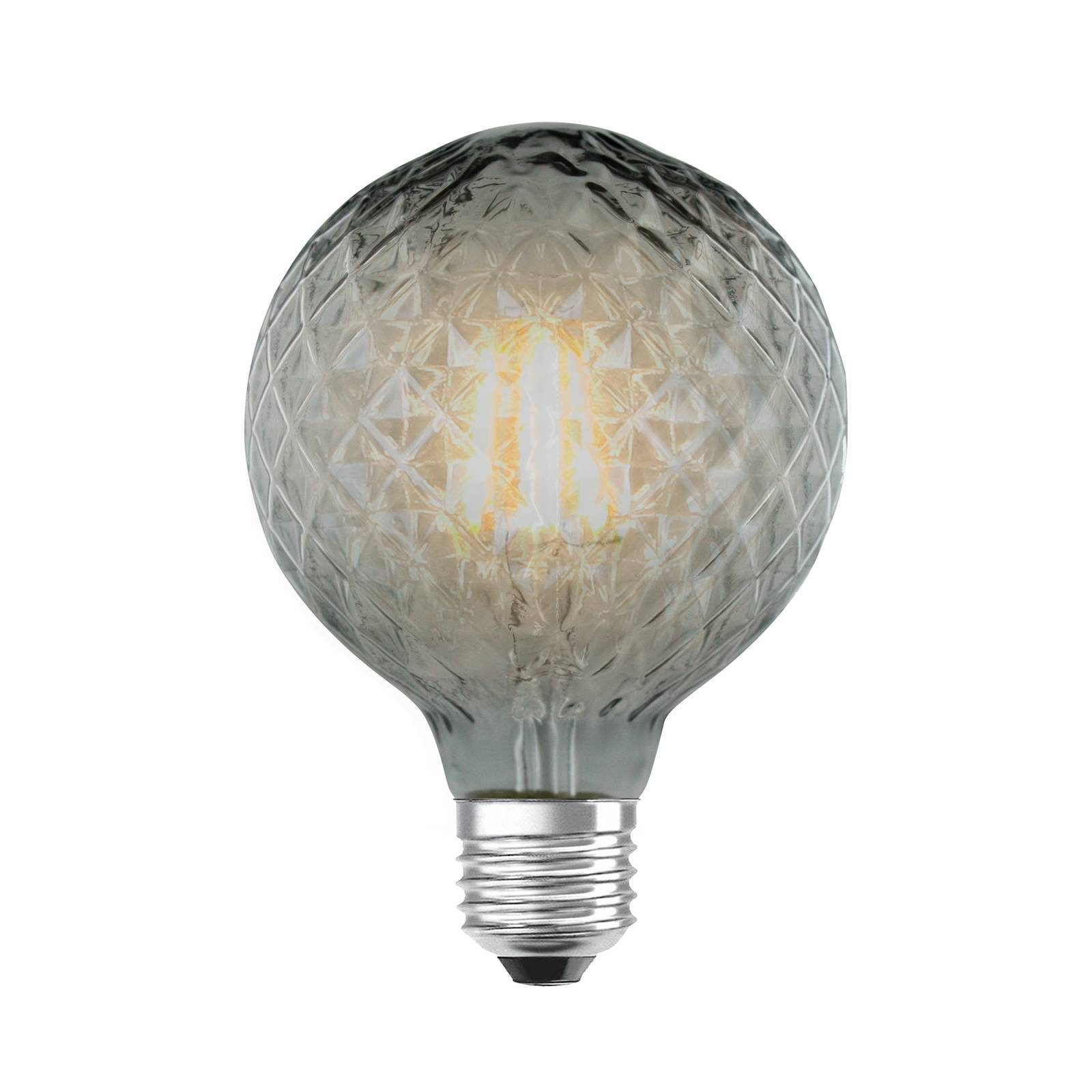 Lucande LED-Leuchtmittel E27 G95 LED 4W, E27, warmweiß
