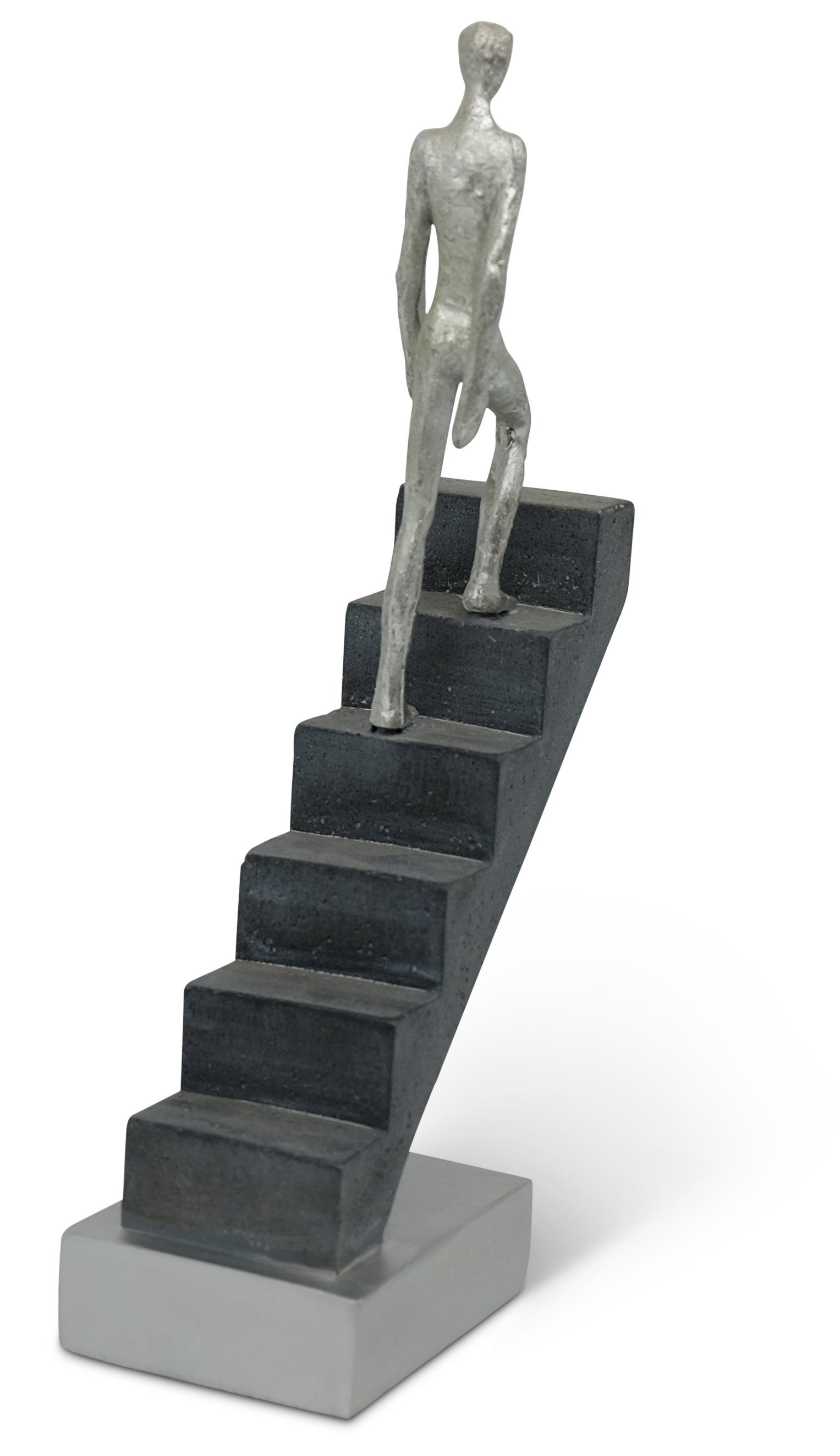 Feinknick Dekofigur Top of The Rock, Motivation & Symbol für Erfolg, handgearbeitet, hochwertiges Polyresin – Bild 5 von 5
