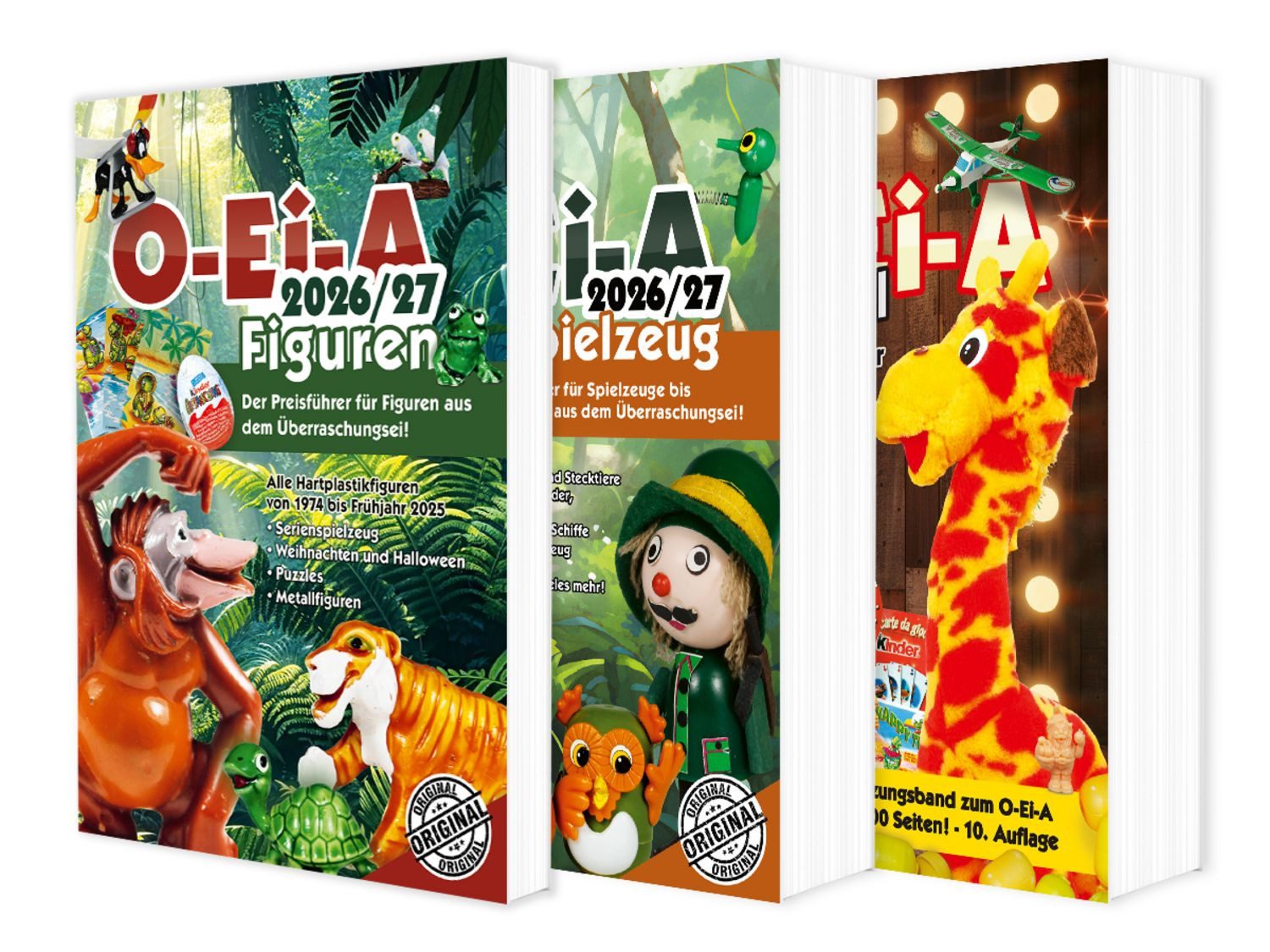 Das O-Ei-A 3er Bundle 2026/27 - O-Ei-A Figuren, O-Ei-A Spielzeug und O / diverse