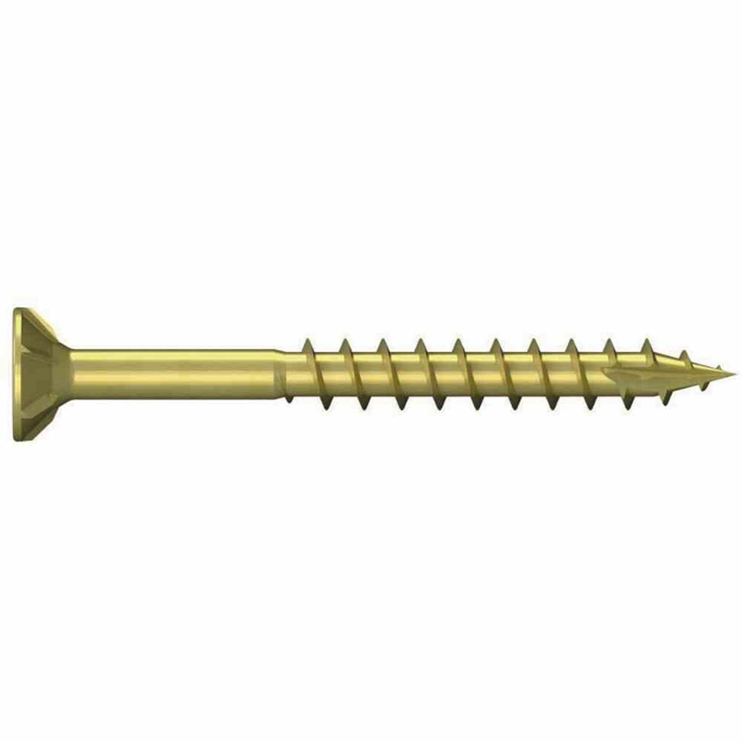 REISSER-Schraubentechnik GmbH Spanplattenschraube Spanplattenschrauben Aktion 4,0 x 40 verzinkt, PZ Beutel 125 Stück 1 x, (125 St)