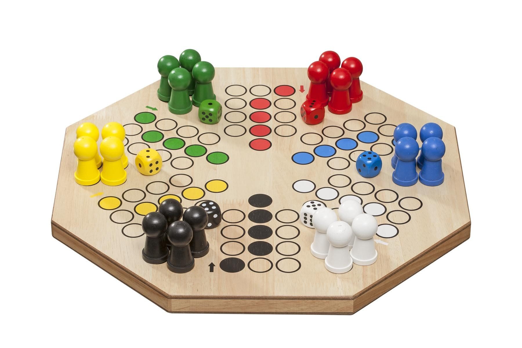Philos Spiel Philos 3307 - Maxi Würfelspiel, Variante für 4 und 6 Spieler