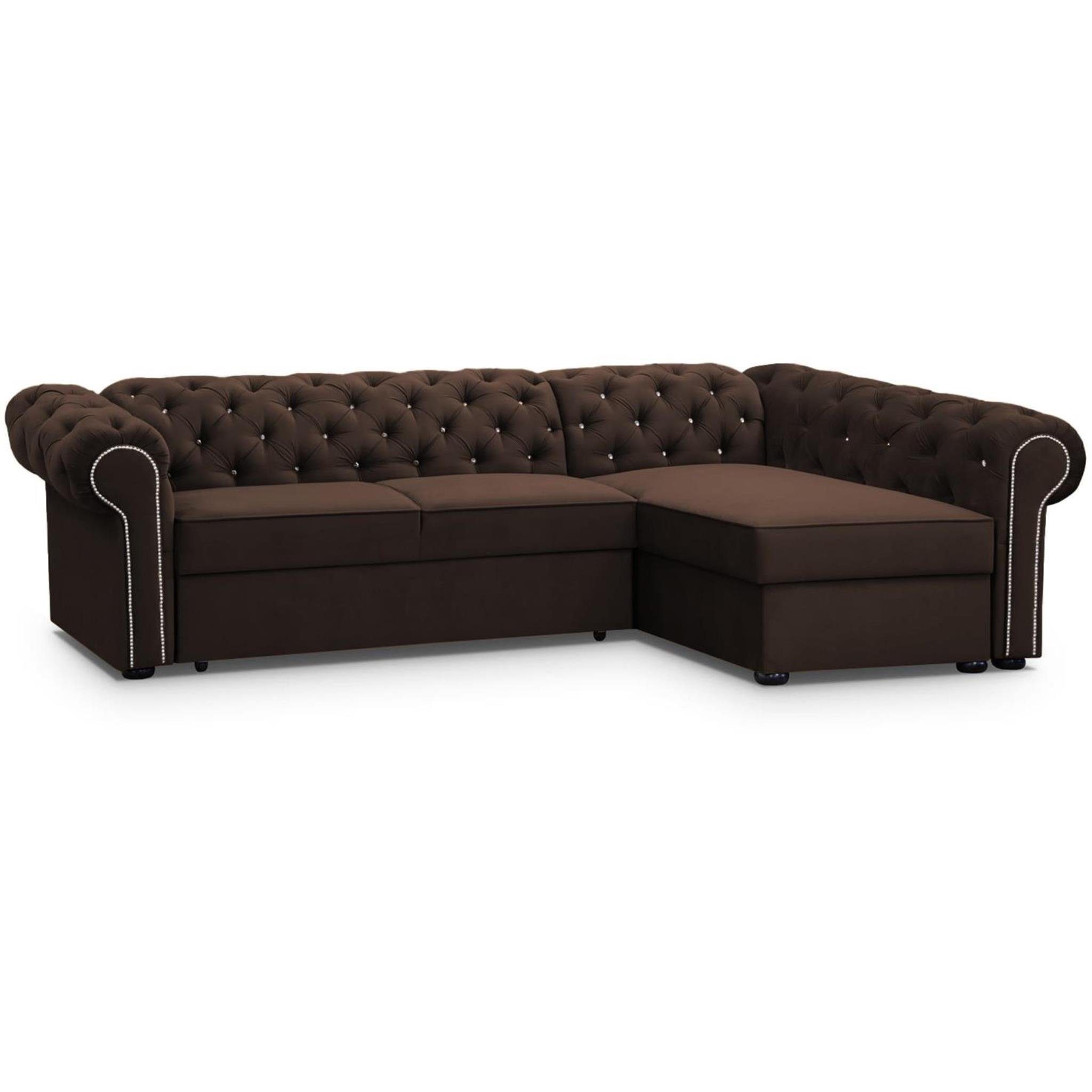 Beautysofa Polsterecke Chester L, L-Form Ecksofa günstig online kaufen