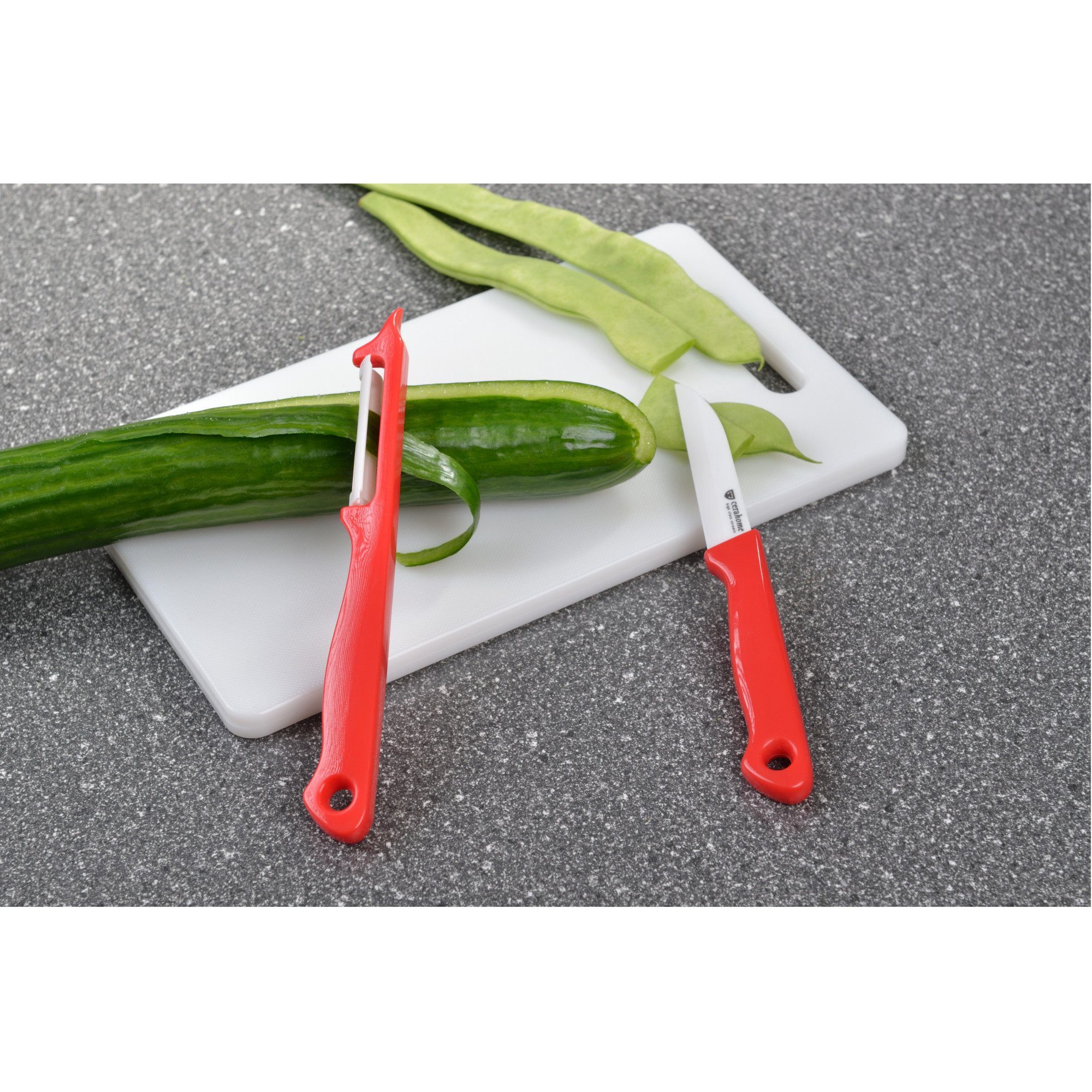GRÄWE Sparschäler GRÄWE Keramikschäler und Haushaltsmesser, Serie Cerahome – Bild 2 von 3