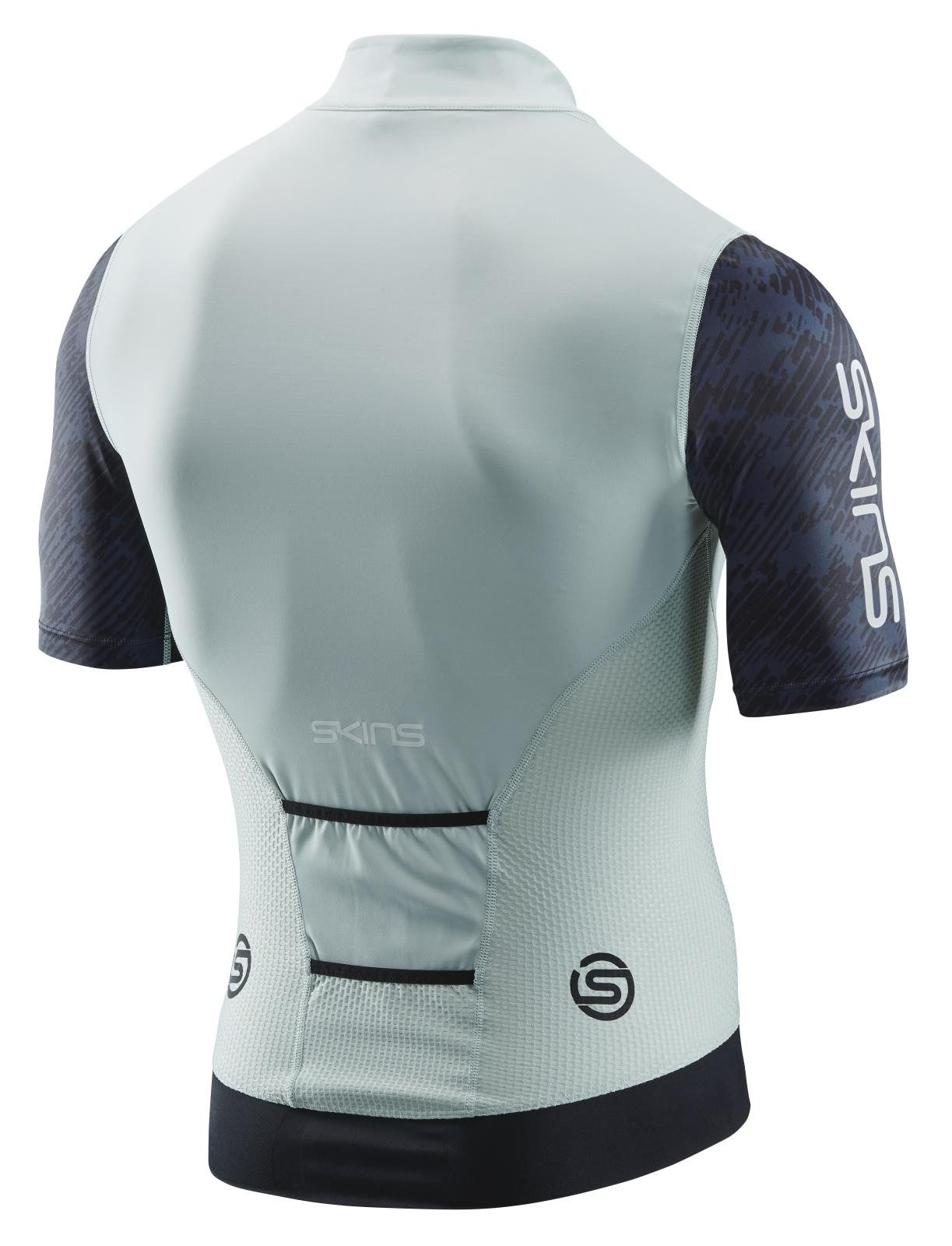 Skins T-Shirt Fahrrad-Shirt Cycle Elite Jersey (Front-Reißverschluss)