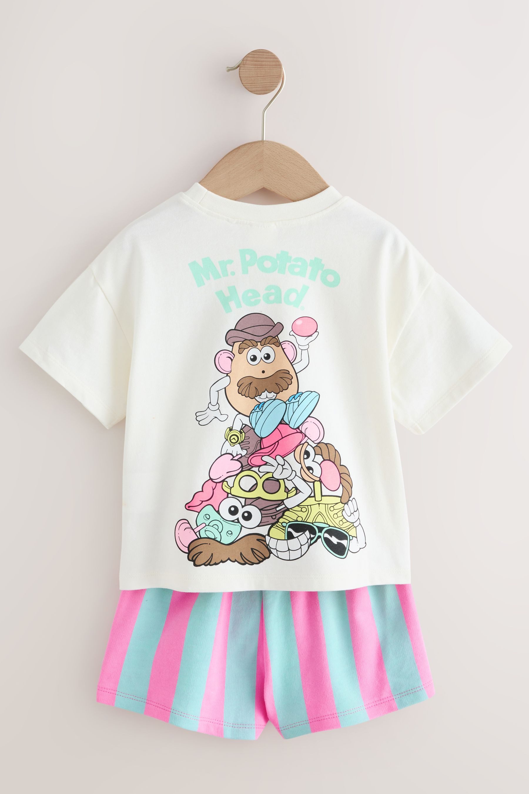 Next T-Shirt & Shorts Kurzarm-T-Shirt & Shorts, Toy Story Mr Potato Head (2-tlg)