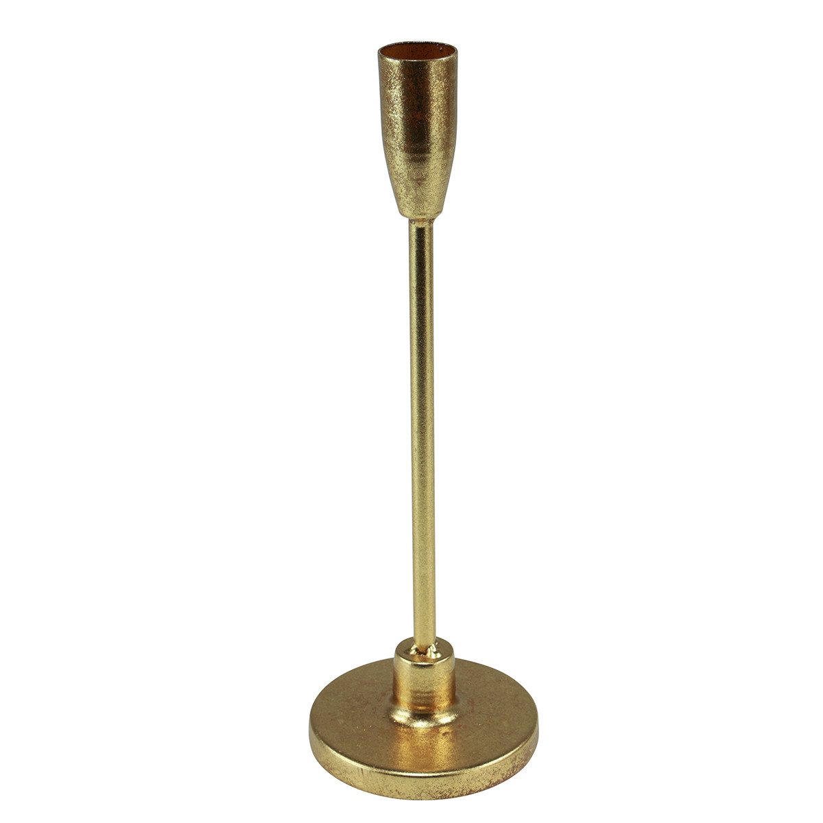 Viana Kerzenhalter Eleganter Stabkerzenhalter Gold Metall günstig online kaufen