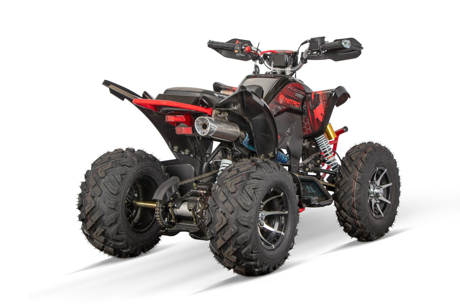 Smarty Elektro-Kinderquad 250cc maxi Quad Celavi RS10 4-Gang Manuell Platin Alu-Felge