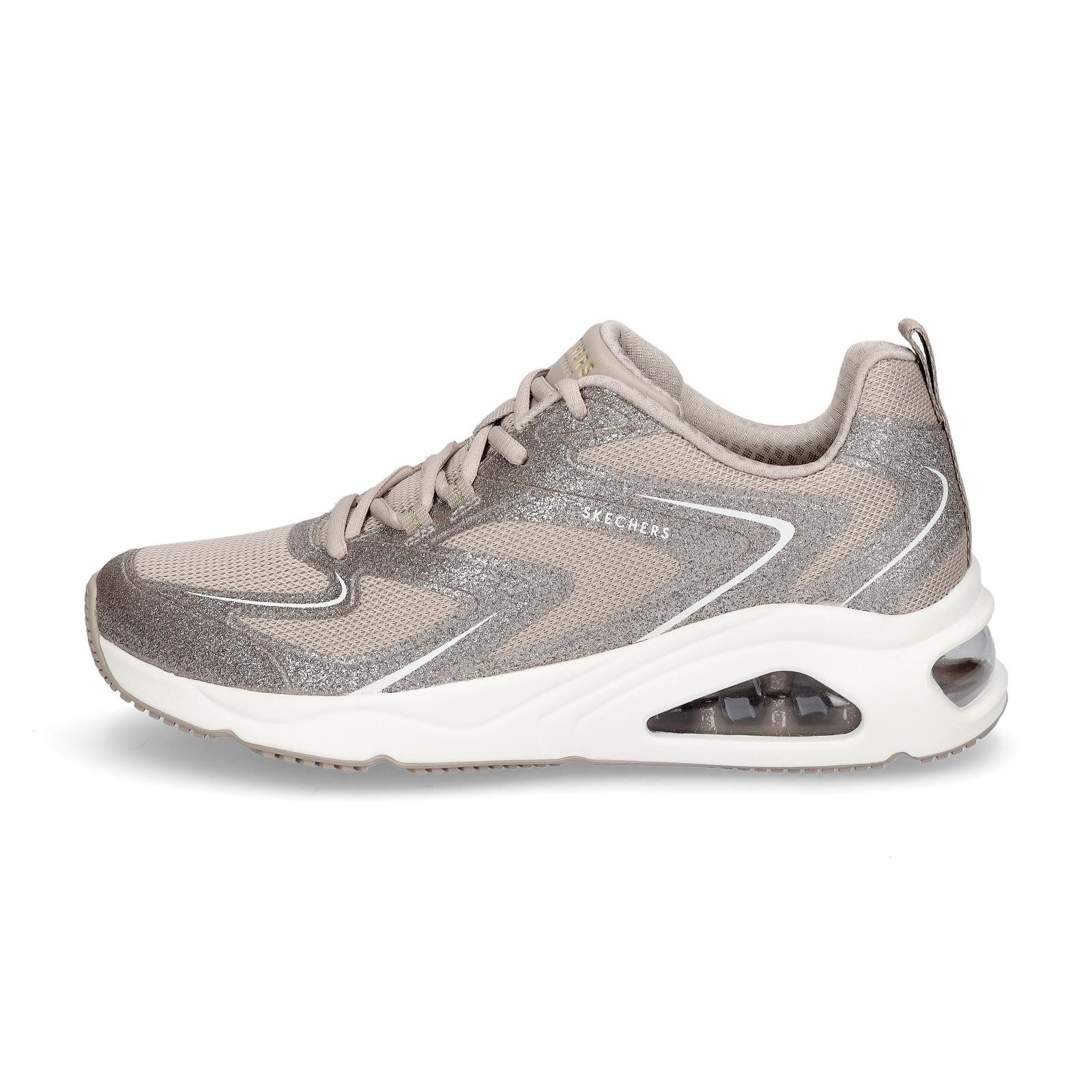 Skechers Skechers Damen Sneaker Tres-Air UNO Glit-Airy taupe Sneaker günstig online kaufen