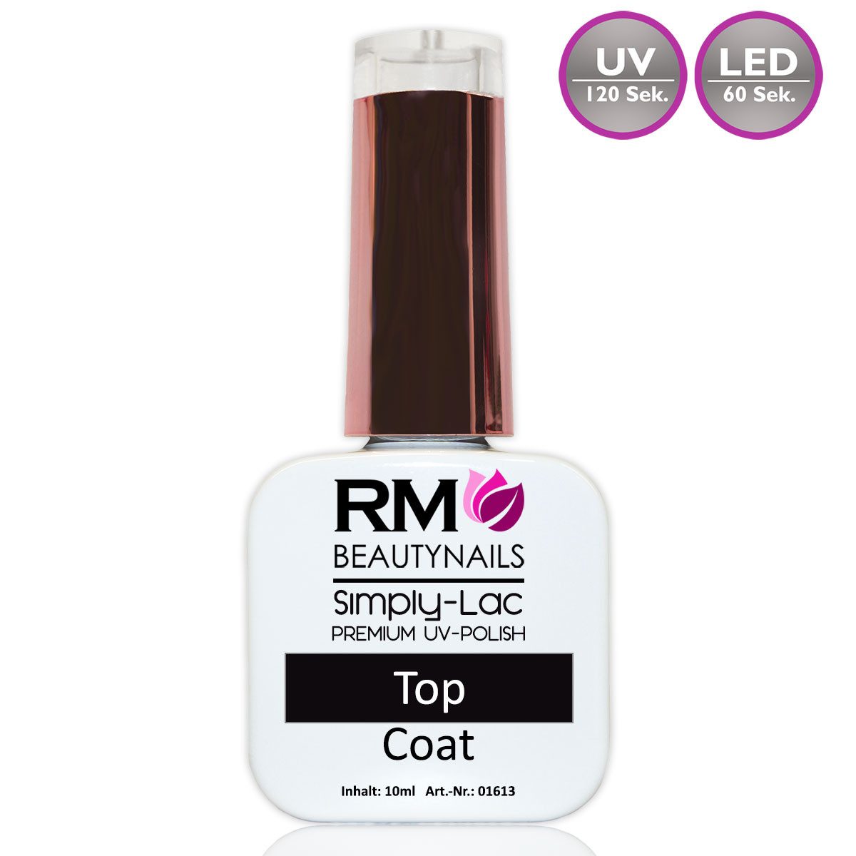 RM Beautynails UV-Nagellack Simply Lac Premium UV-Nagellack UV-Polish 10ml Gellack Shellac, Haltbarkeit bis zu drei Wochen / Hybrid-Lack