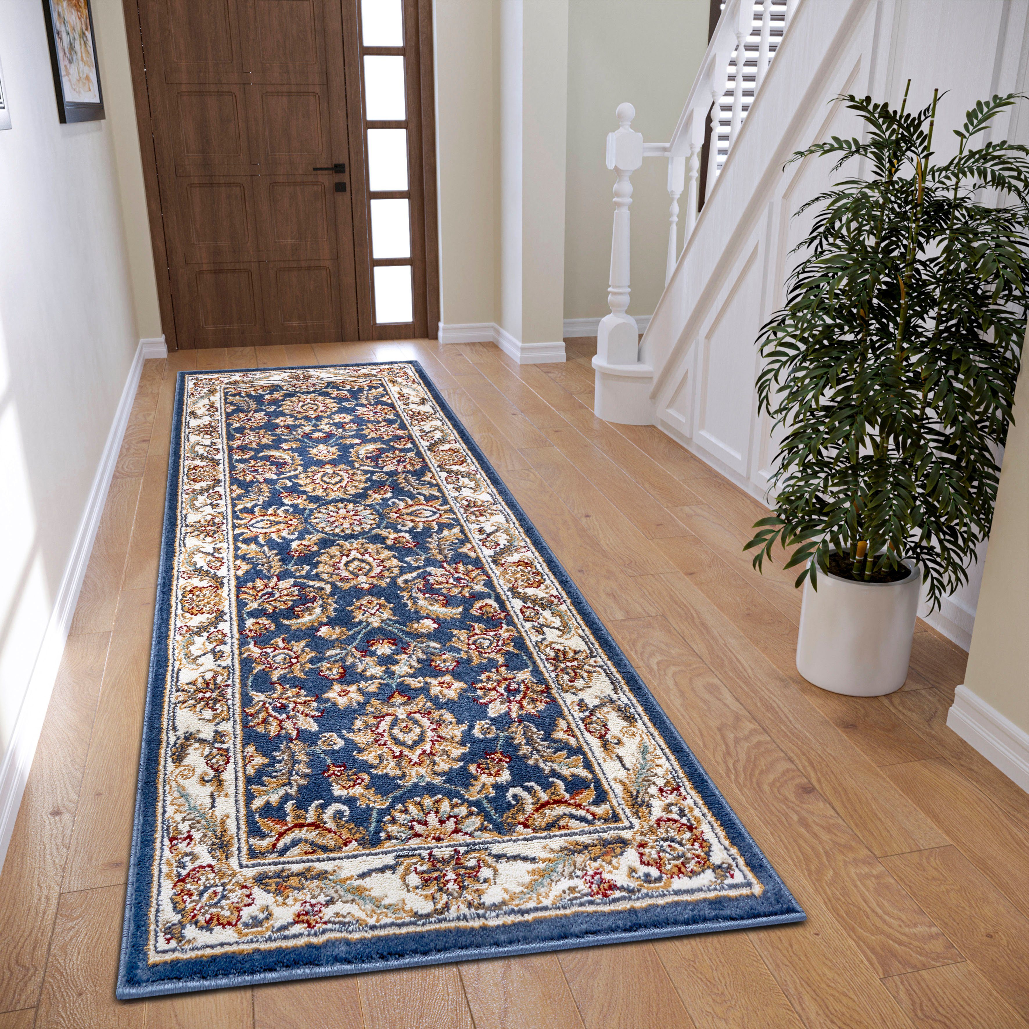 Läufer Orient Teppich Reni, HANSE Home, rechteckig, Höhe: 8 mm,  strapazierfähig, robust, pflegeleicht, geeignet für Fußbodenheizung