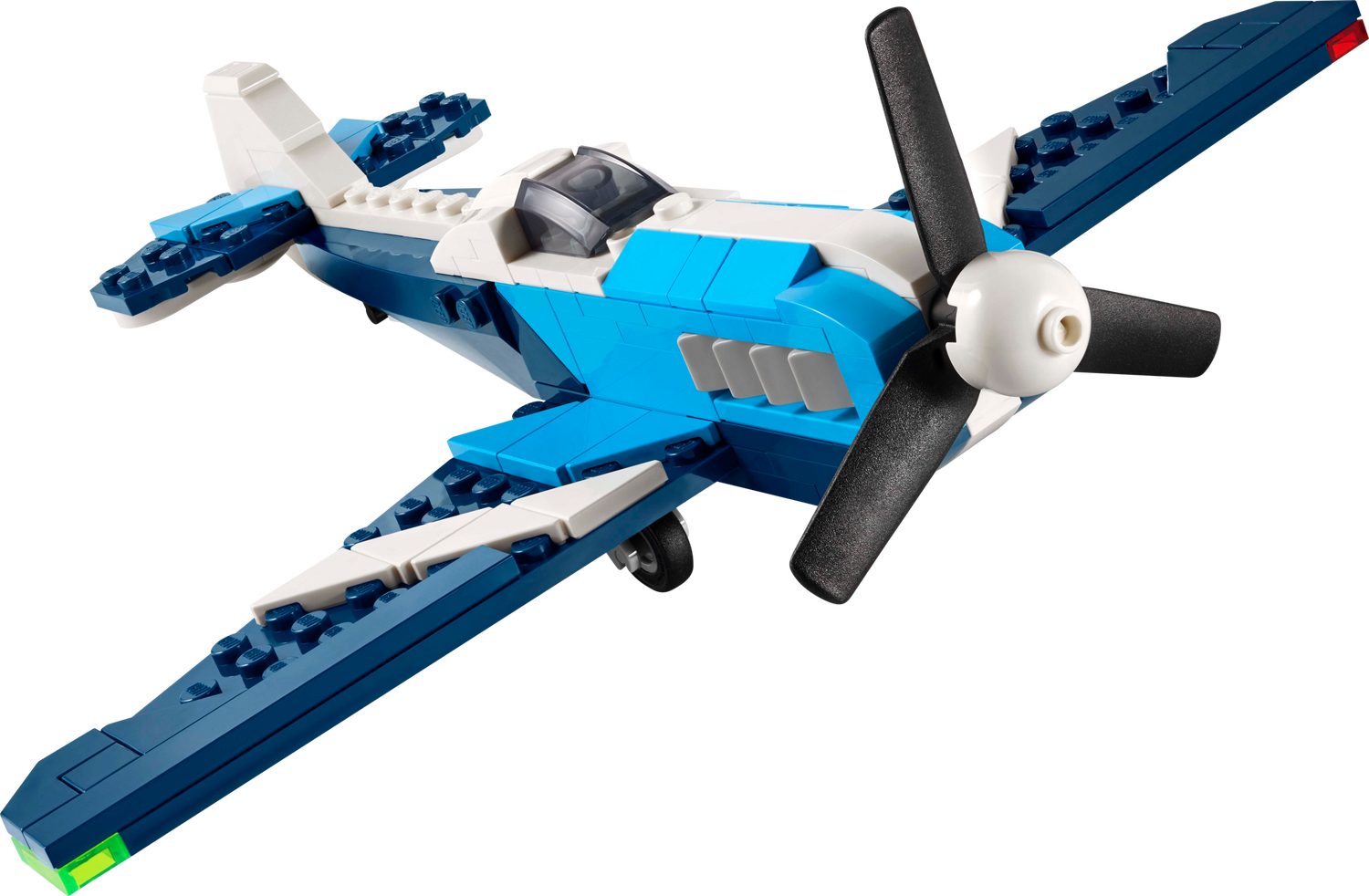 LEGO® Creator 3-in-1-Sets 31160 Flieger: Rennflugzeug Spielbausteine, (Set, 178 St., Set) von lego®