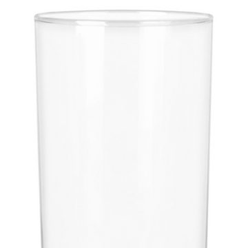 Mr. & Mrs. Panda Glas 200 ml Biene Happy - Transparent - Geschenk, Trinkglas mit Gravur, Wa, Premium Glas, Liebevolle Gravur