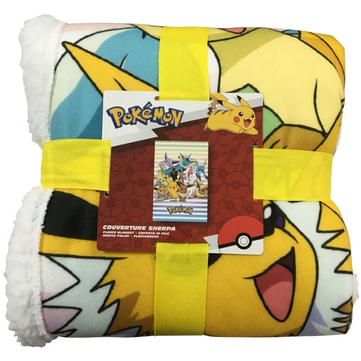 Wohndecke Pokemon Tagesdecke Bettdecke Sherpa-Decke, 150x100cm, POKÉMON, Ge günstig online kaufen