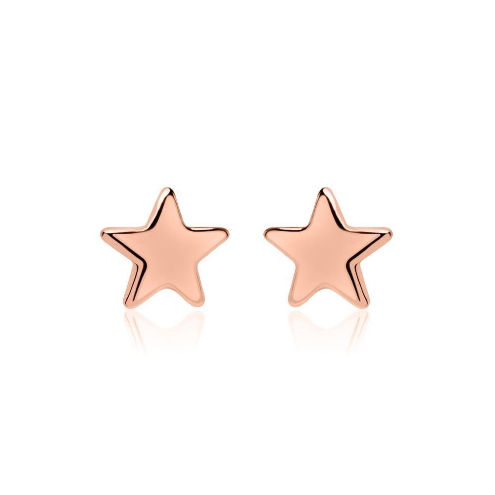lanii Paar Ohrstecker Sterne in Roségold LSE0020 günstig online kaufen