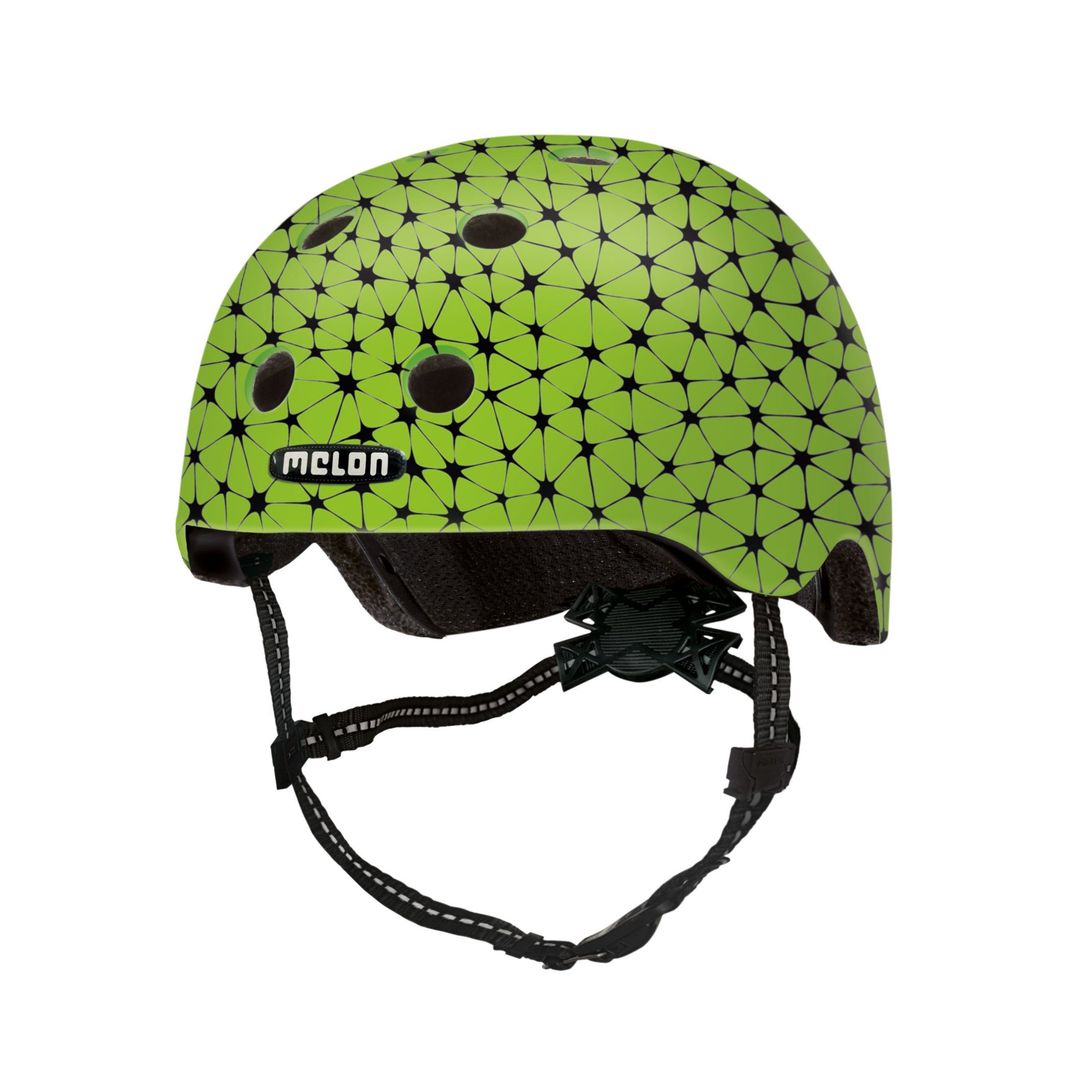 Melon Fahrradhelm Toddler Synapse Green, super leicht, Magnetverschluss, größenverstellbar, mehr als 50 Designs