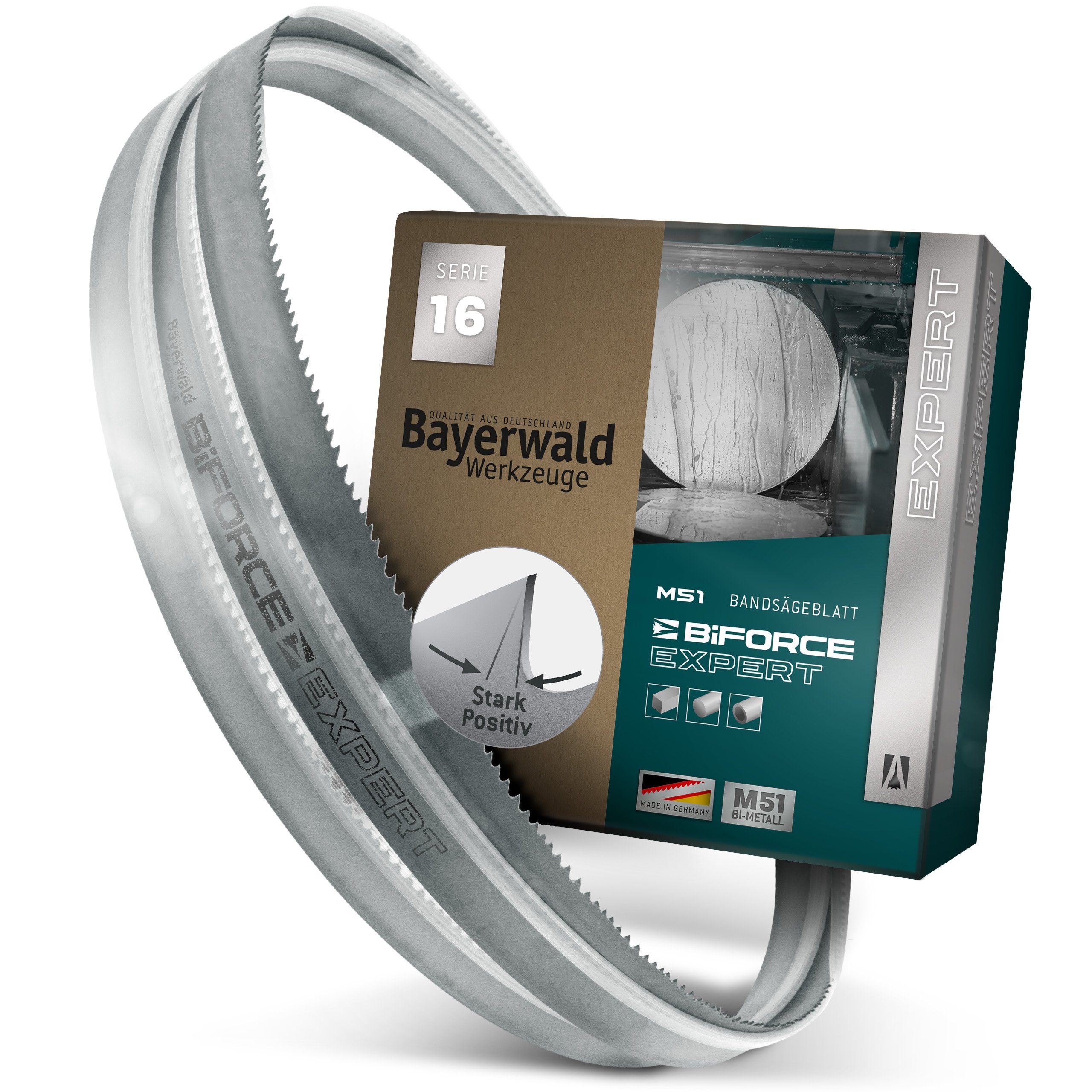 QUALITÄT AUS DEUTSCHLAND Bayerwald Werkzeuge Bandsägeblatt Bayerwald M51 Bandsägeblatt BiFORCE EXPERT 3010 x