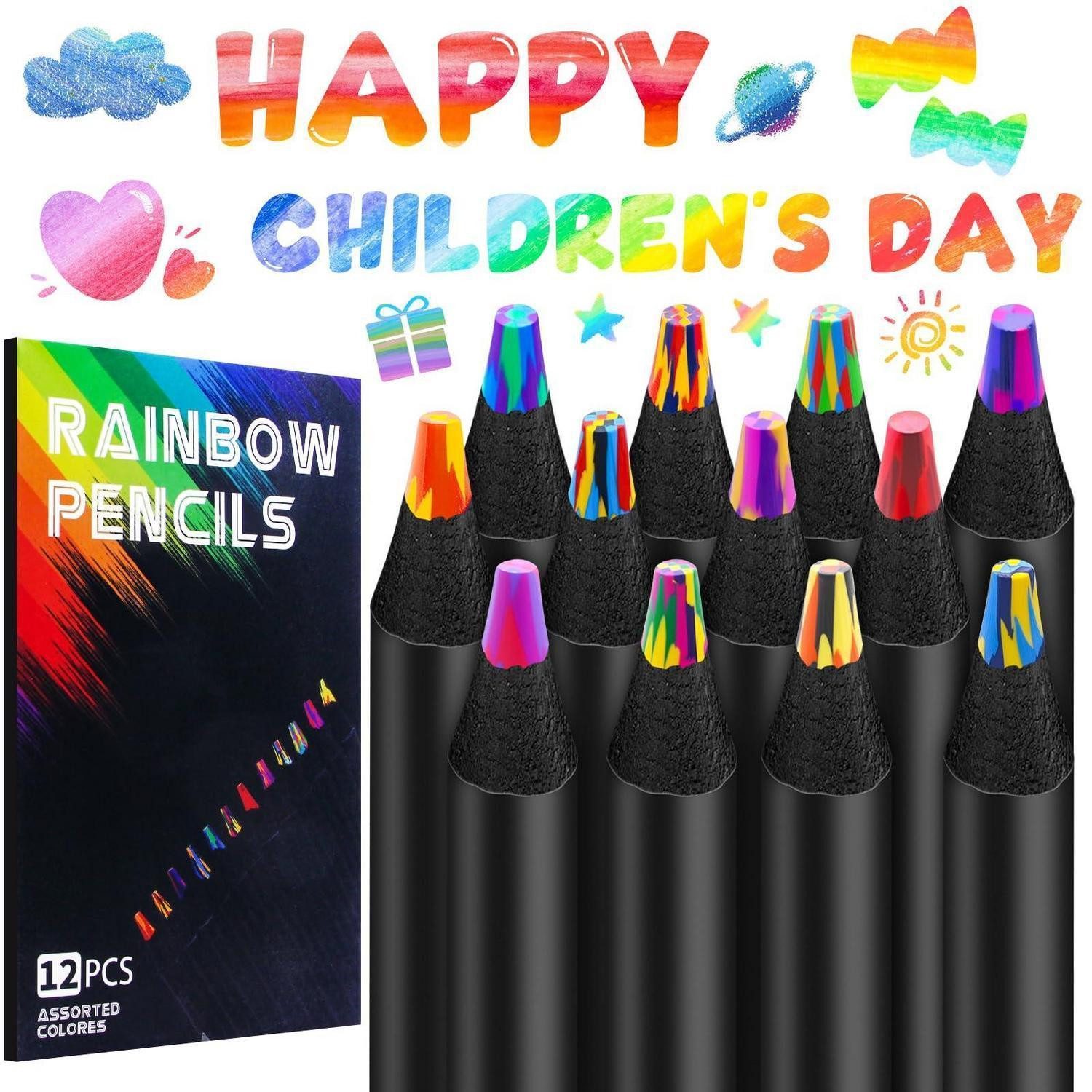 LuxusKollektion Buntstift Buntstifte Regenbogen 12er Set
