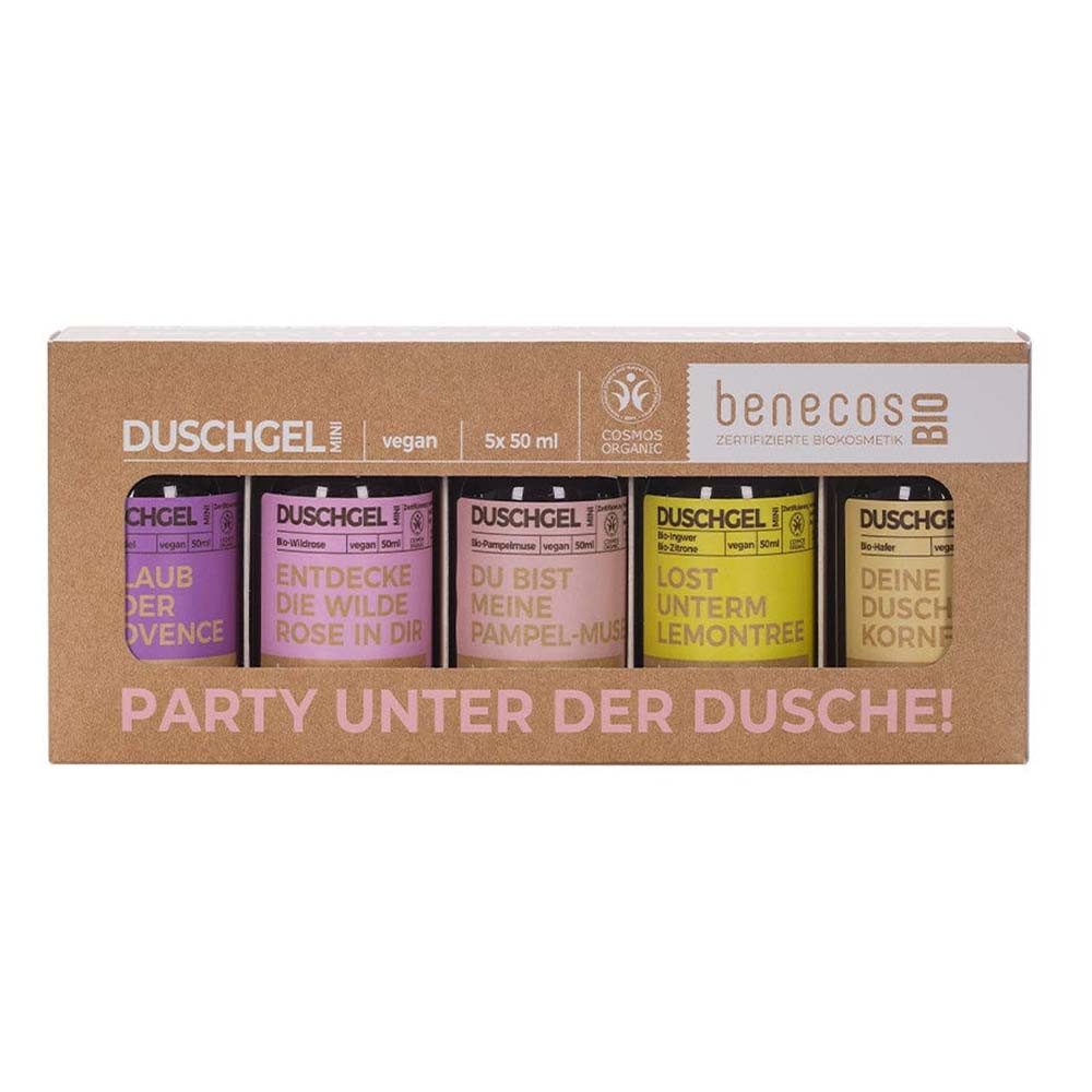 Benecos Pflege-Geschenkset Mini Set - Party unter der Dusche