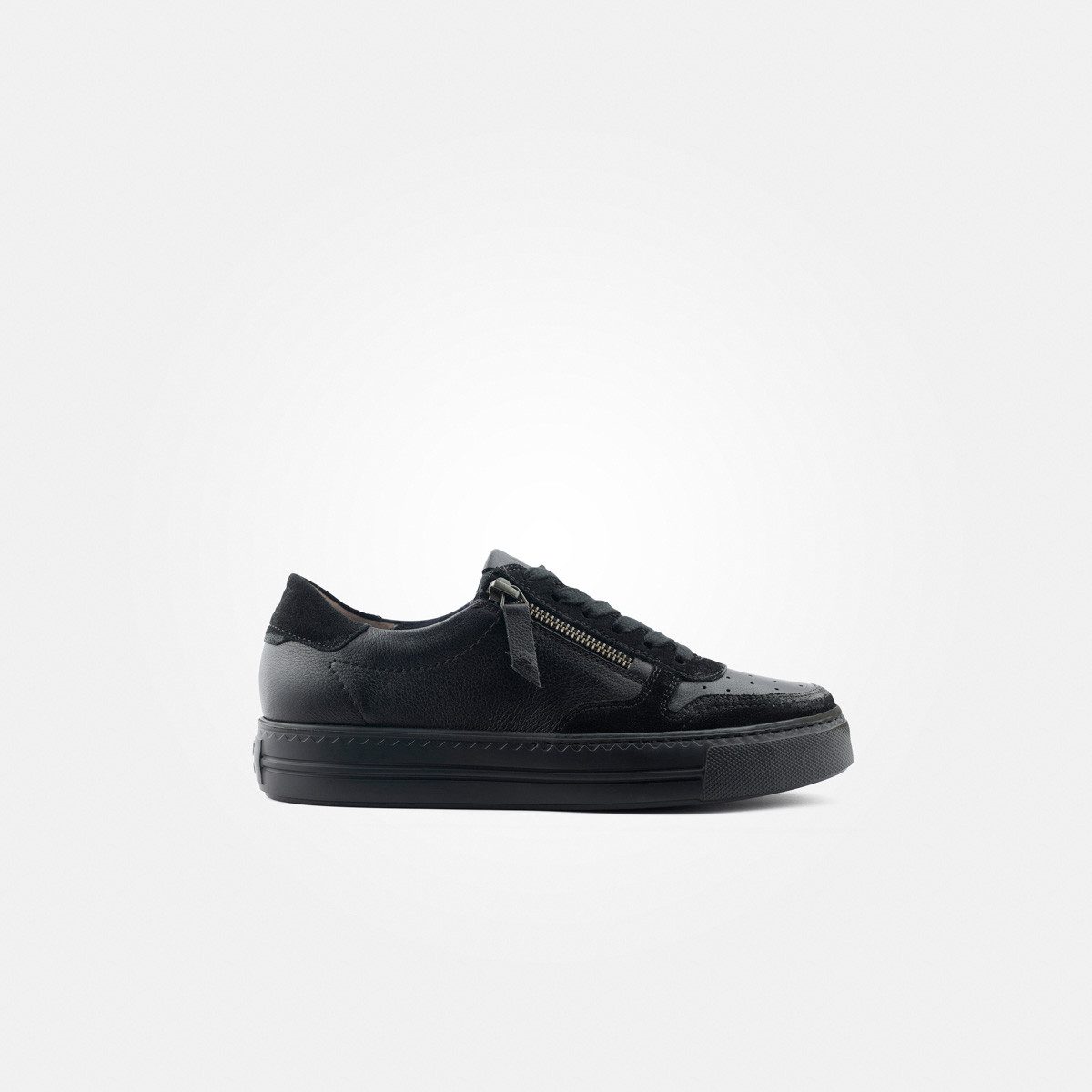 Paul Green 5155-126, Sneaker in Schwarz für Damen Sneaker