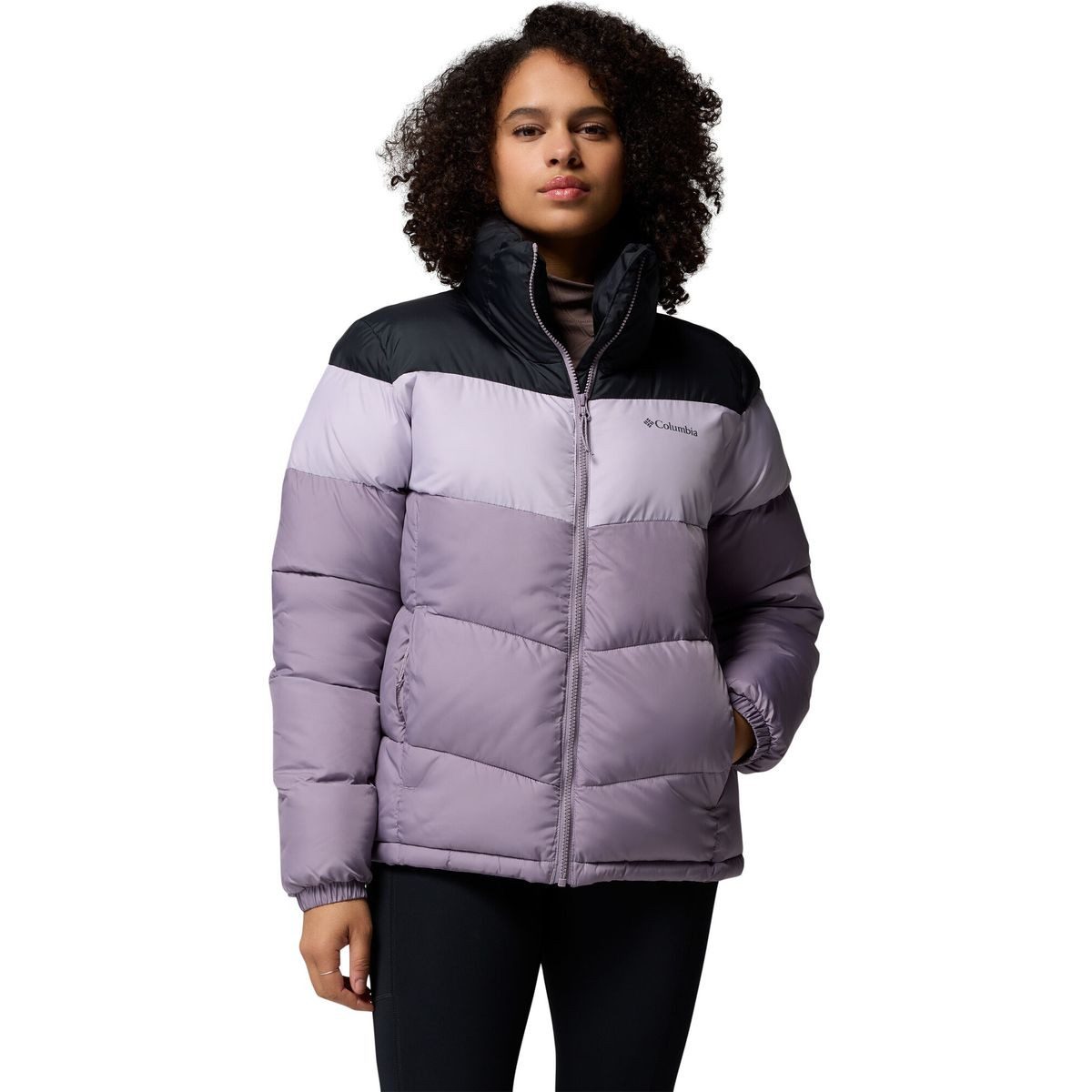 Columbia Outdoorjacke Puffect II Colorblock Jacket Wasserabweisende Pufferjacke mit recycelter Isolierung und