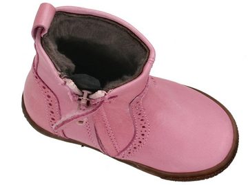 Clic Clic! Boots Stiefel 9069 Leder Lammfell Lauflern Schuhe Mädchen Schnürstiefelette