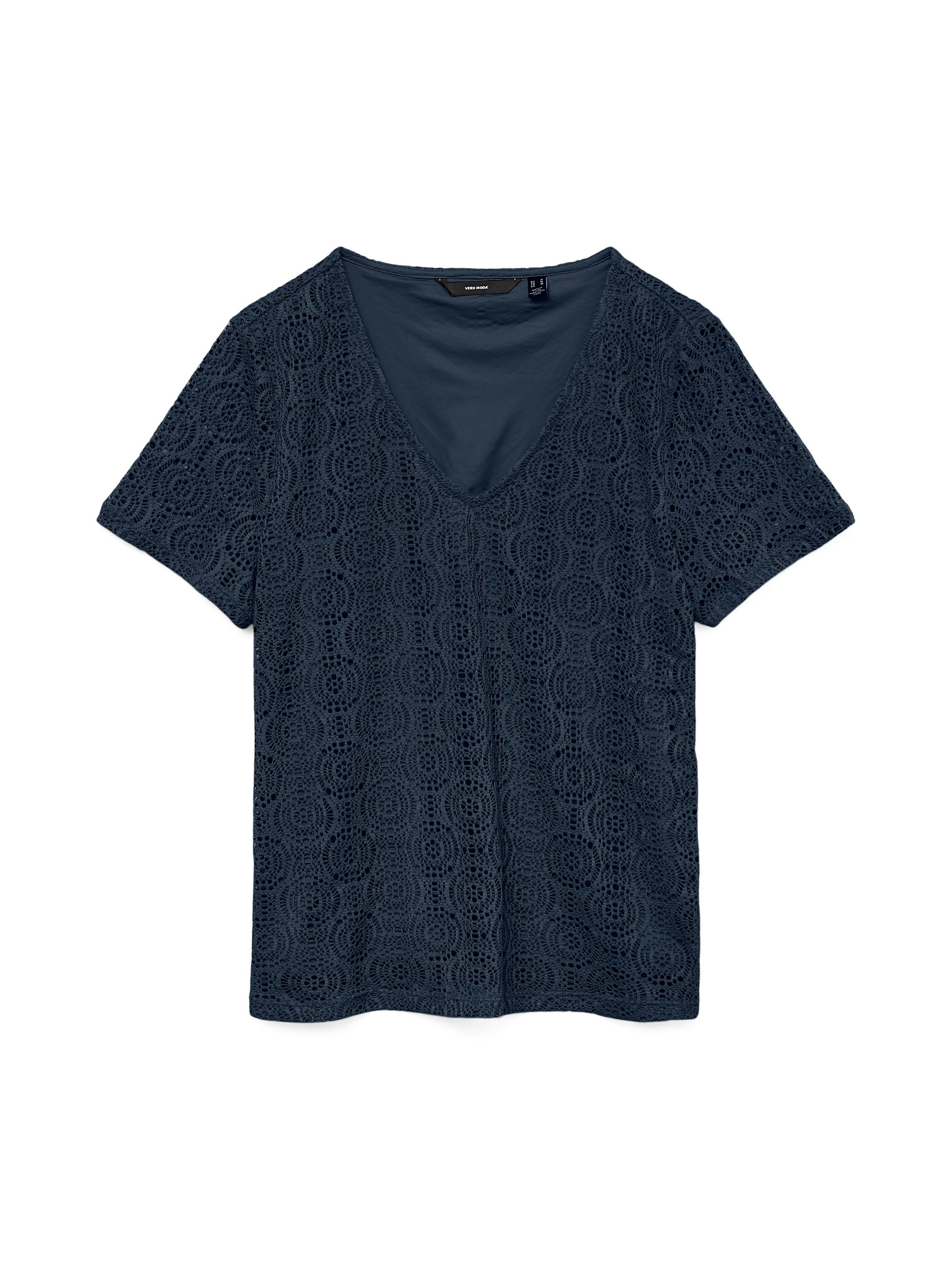 V-Shirt VMMAYA SS V NECK TOP JRS