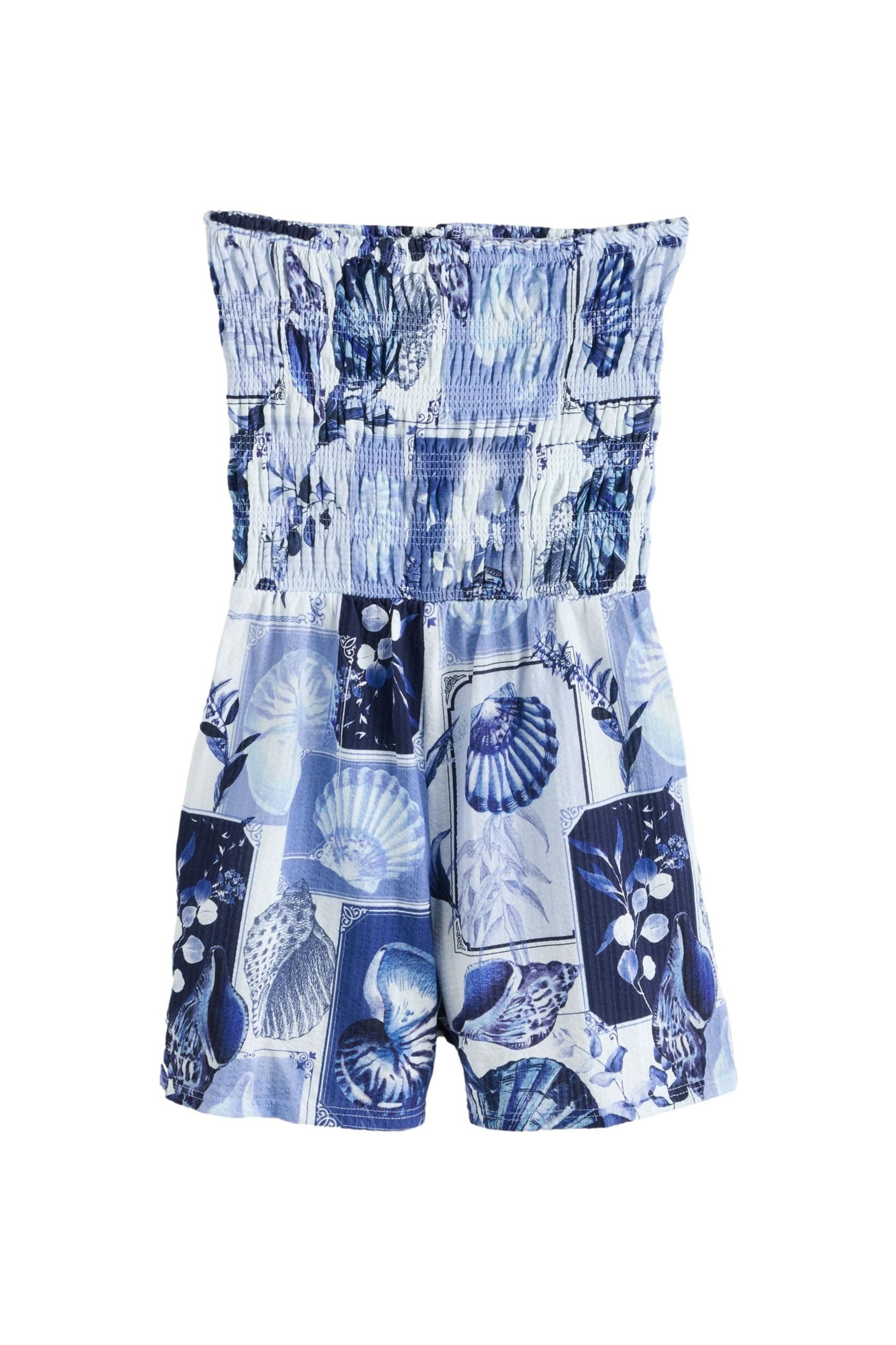 Next Playsuit Gesmokter Bandeau-Playsuit, Kurzgröße (1-tlg) günstig online kaufen
