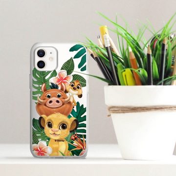 DeinDesign Handyhülle Timon und Pumbaa König der Löwen Disney, Apple iPhone 12 mini Silikon Hülle Bumper Case Handy Schutzhülle