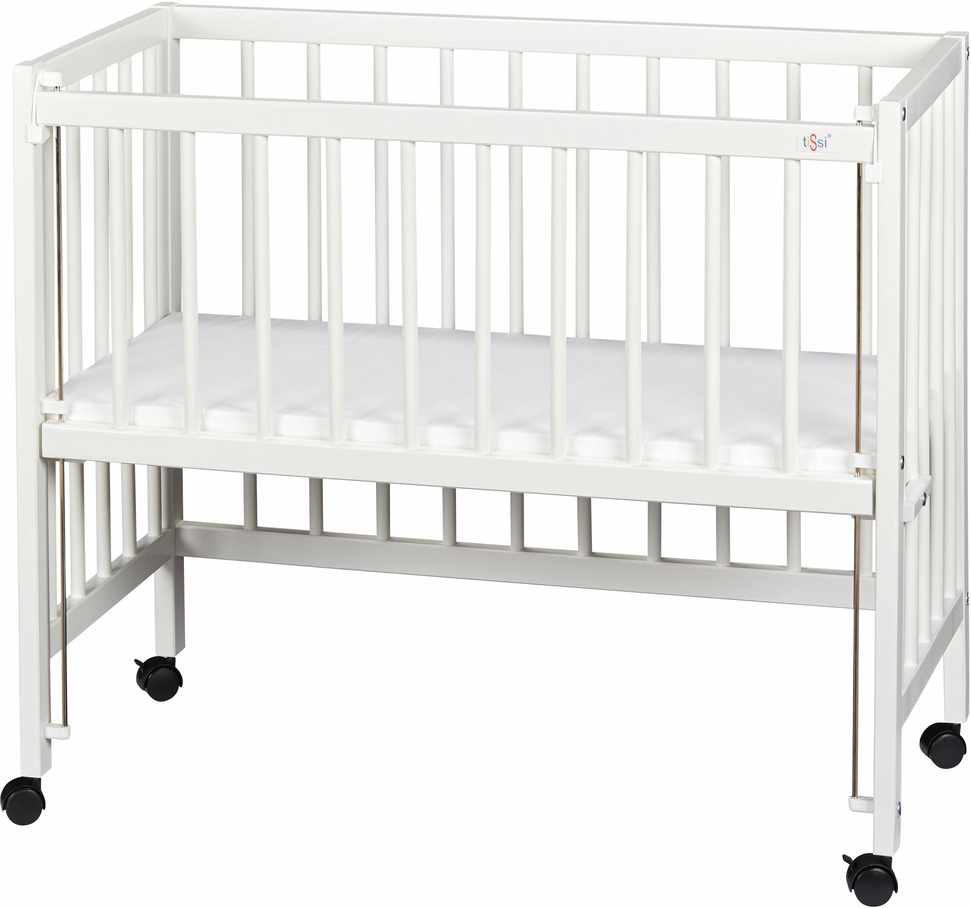 Beistellbett Weiß