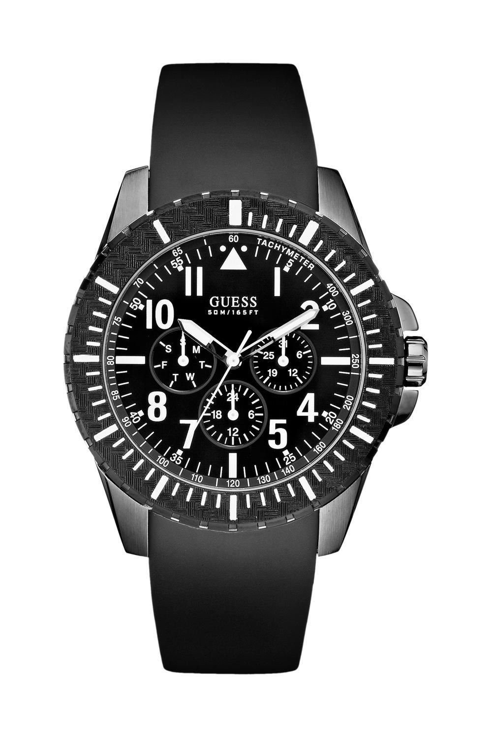 24-Std. Multifunktion, Multifunktionsuhr Anzeige, Rogue Guess W10261G1, Tachymeter