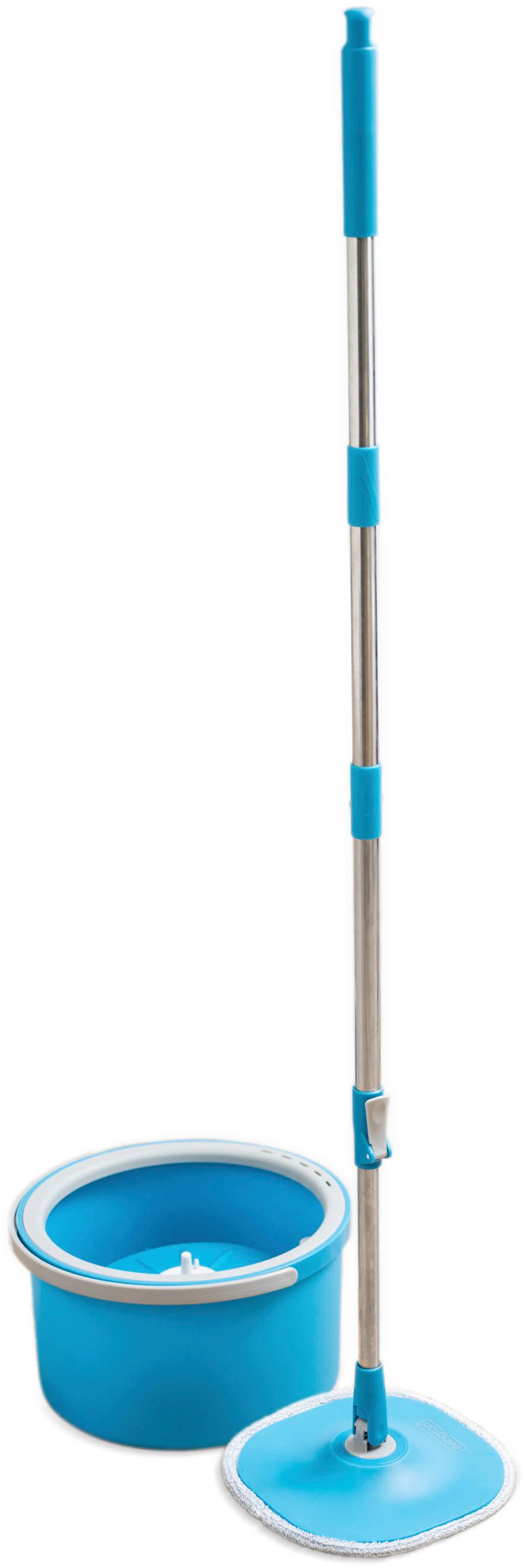 MediaShop Bodenwischer-Set Livington Clean Water Spin Mop (Set, 1-St)